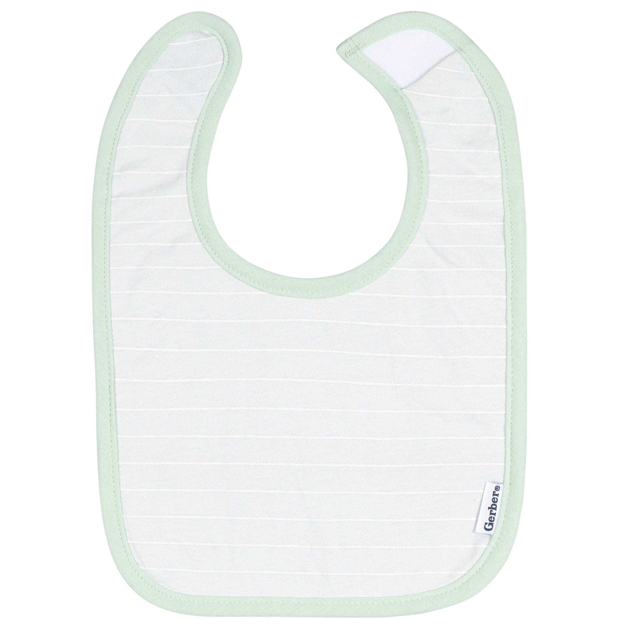 2-Pack Baby Neutral Starry Smiles Dribbler Bibs - Image 4