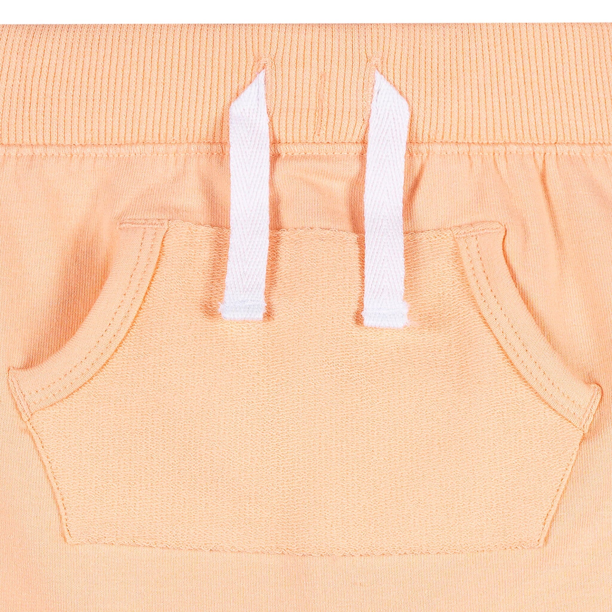 2-Pack Baby Boys Aqua & Peach Shorts - Image 4