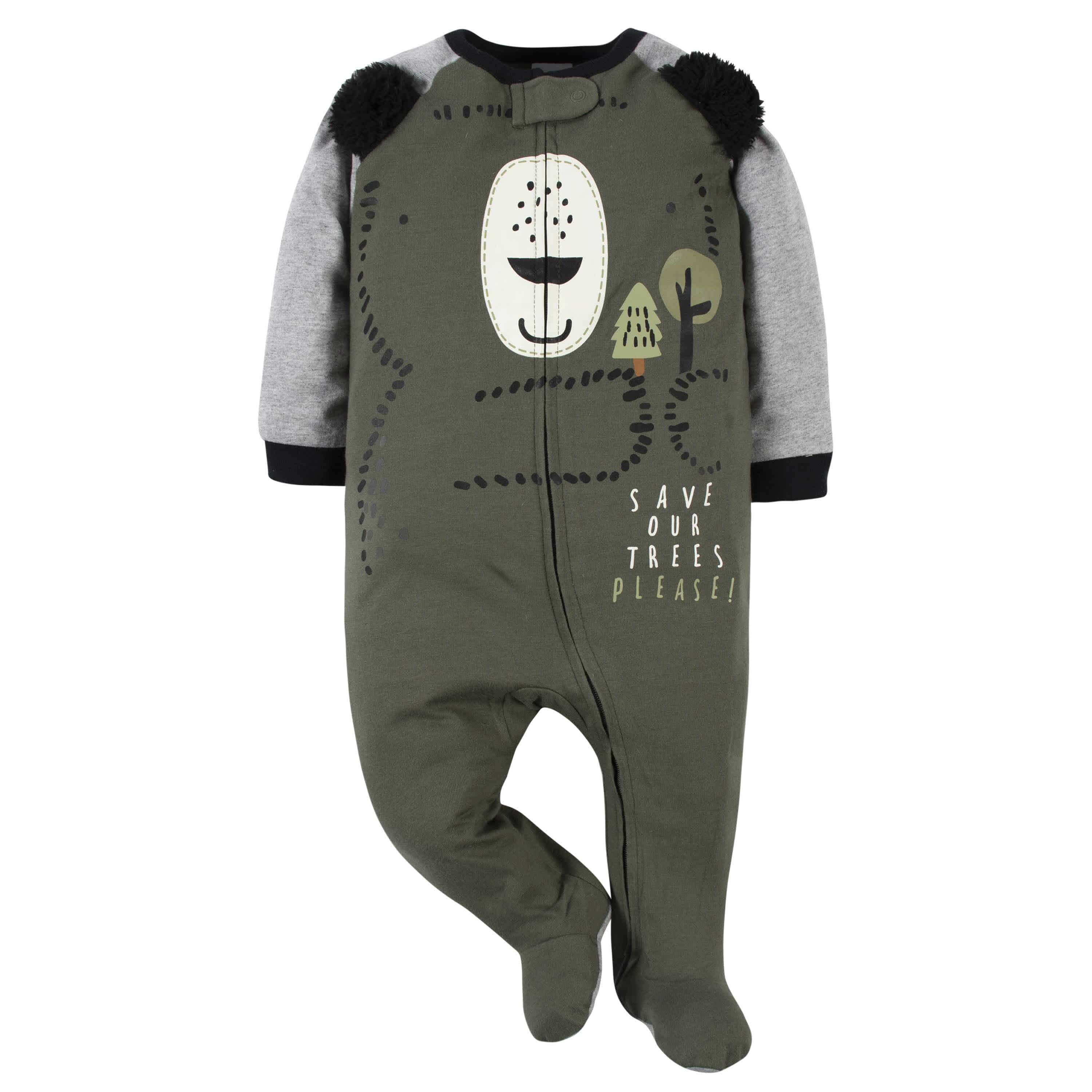2-Pack Baby Boys Bear Sleep 'N Plays - Image 4