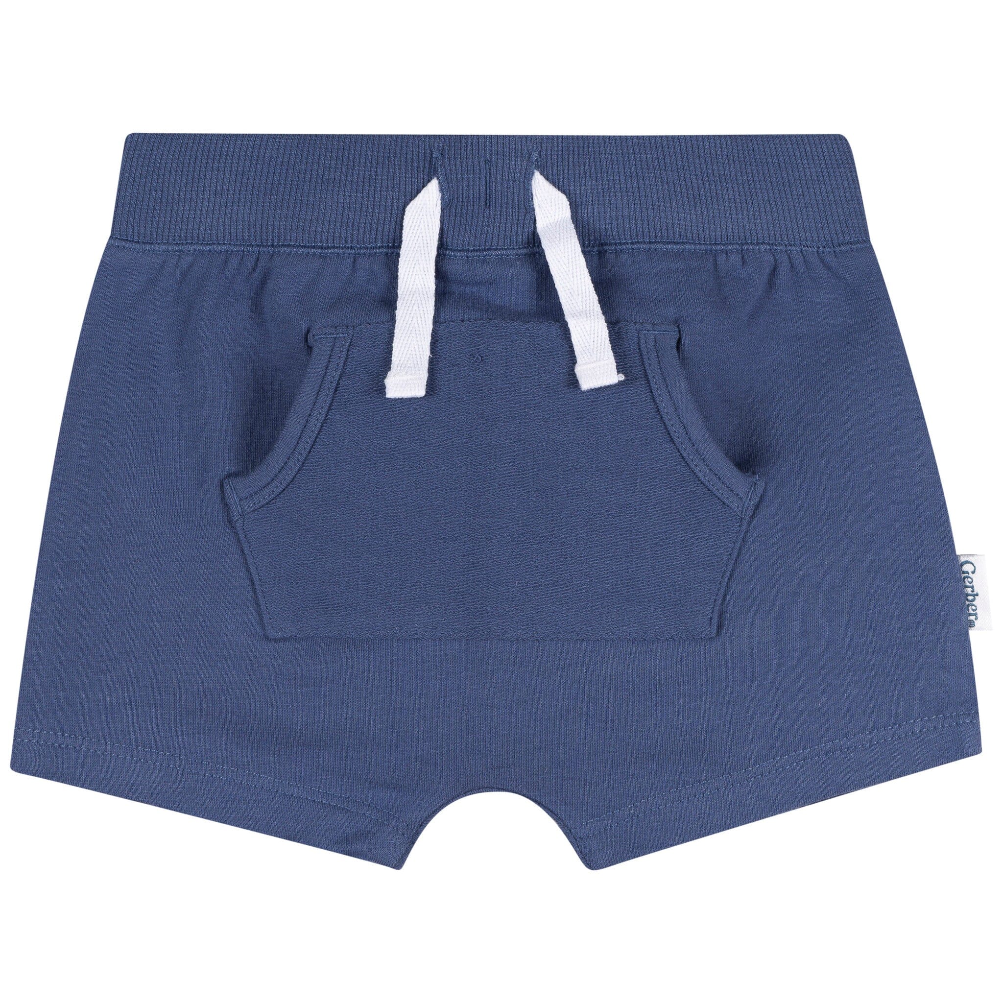 2-Pack Baby Boys Blue & Green Shorts - Image 7