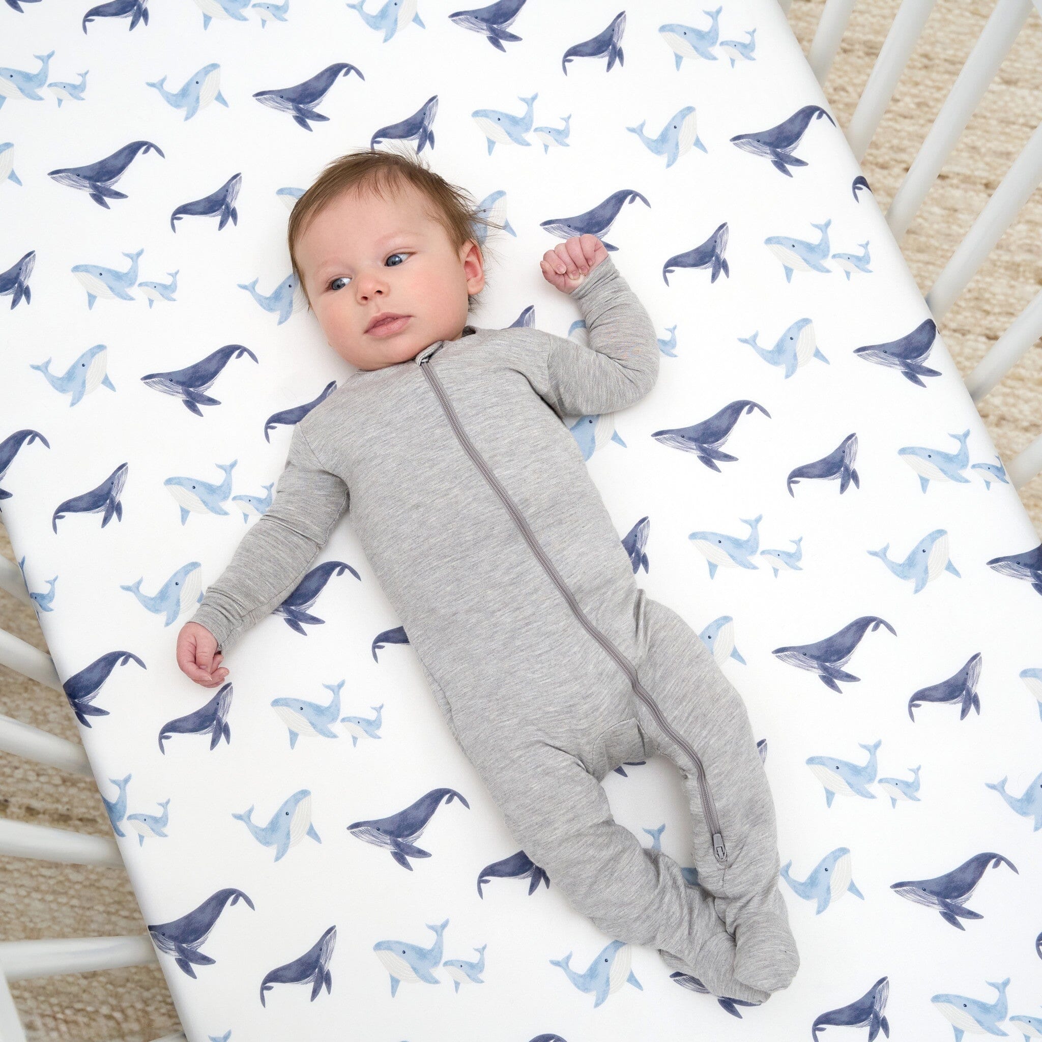 2-Pack Boys Coastal Calm Stretchy Crib Sheets - Image 2