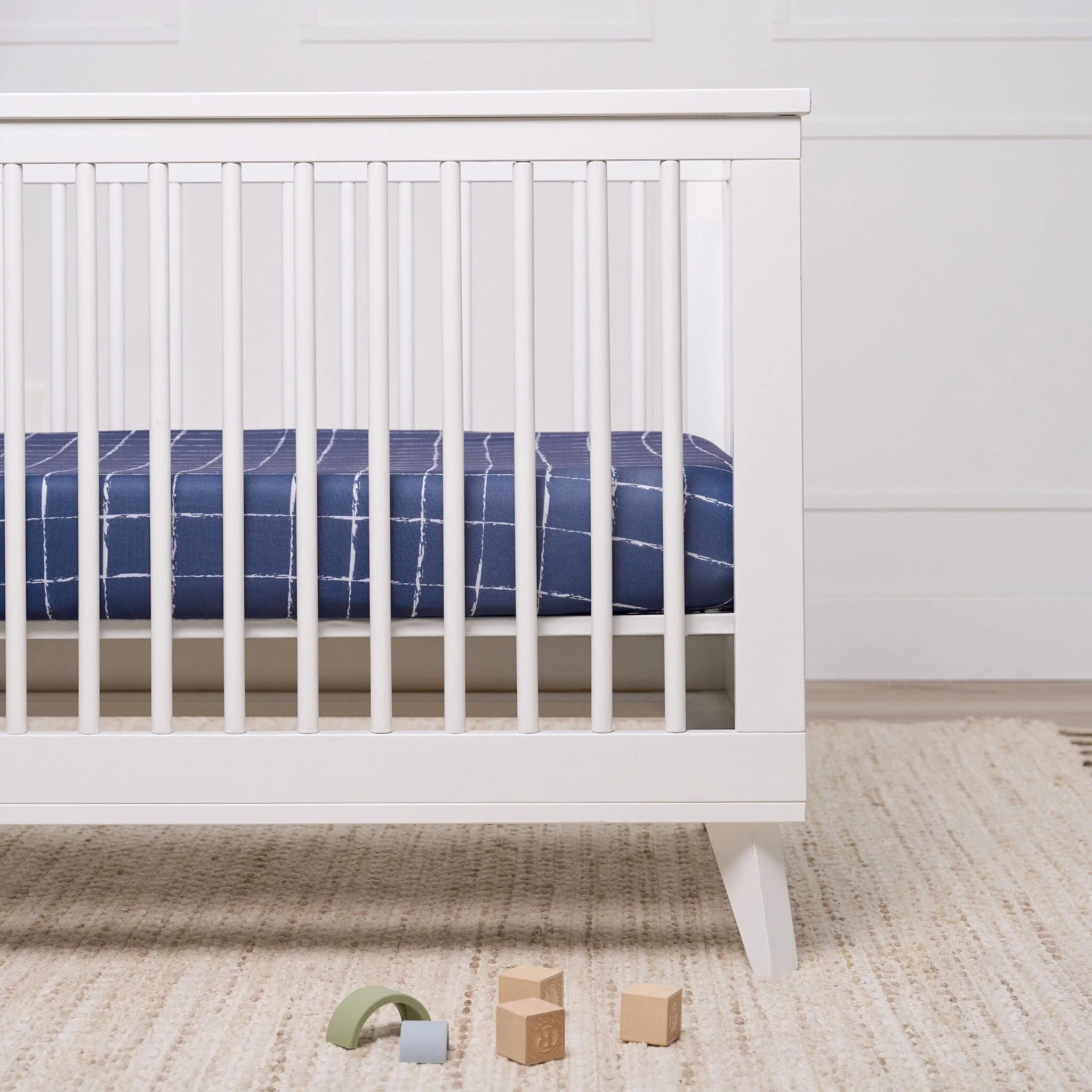 2-Pack Boys Coastal Calm Stretchy Crib Sheets - Image 3