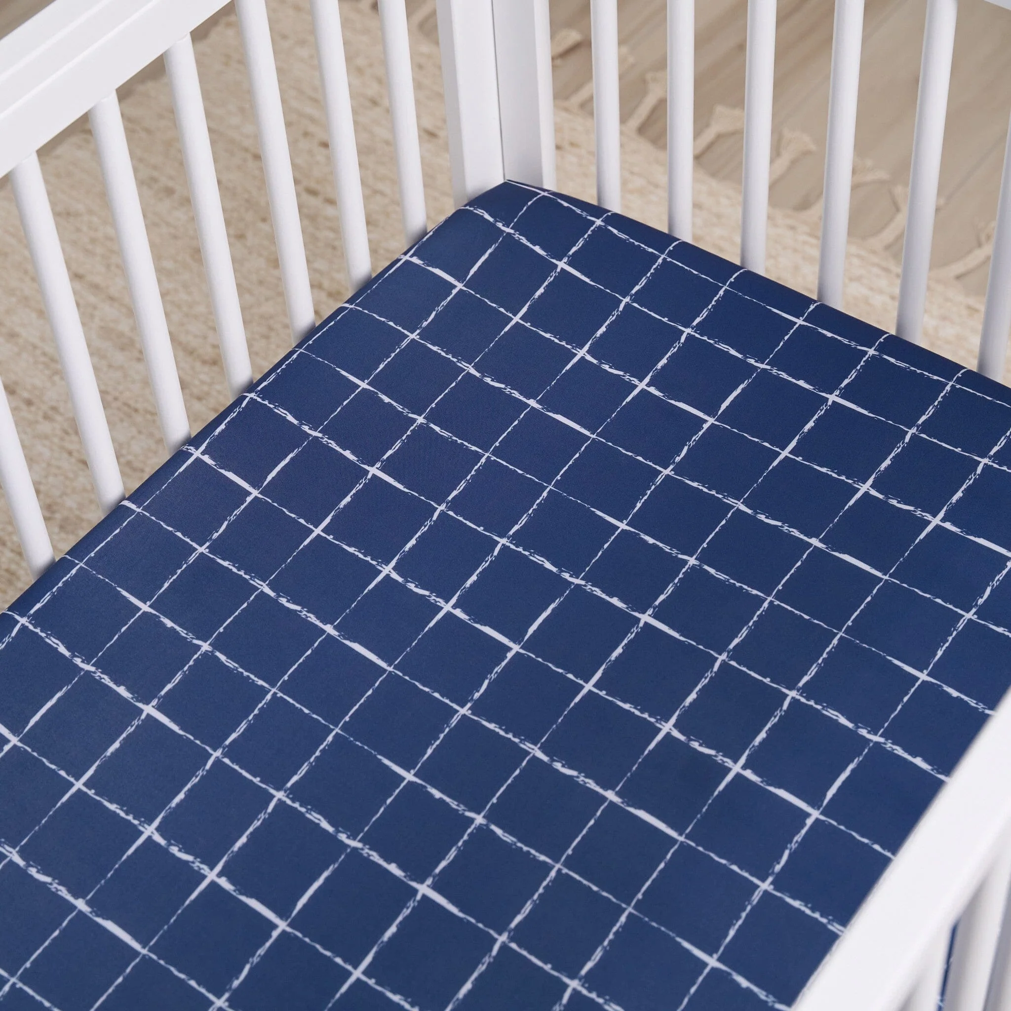 2-Pack Boys Coastal Calm Stretchy Crib Sheets - Image 4
