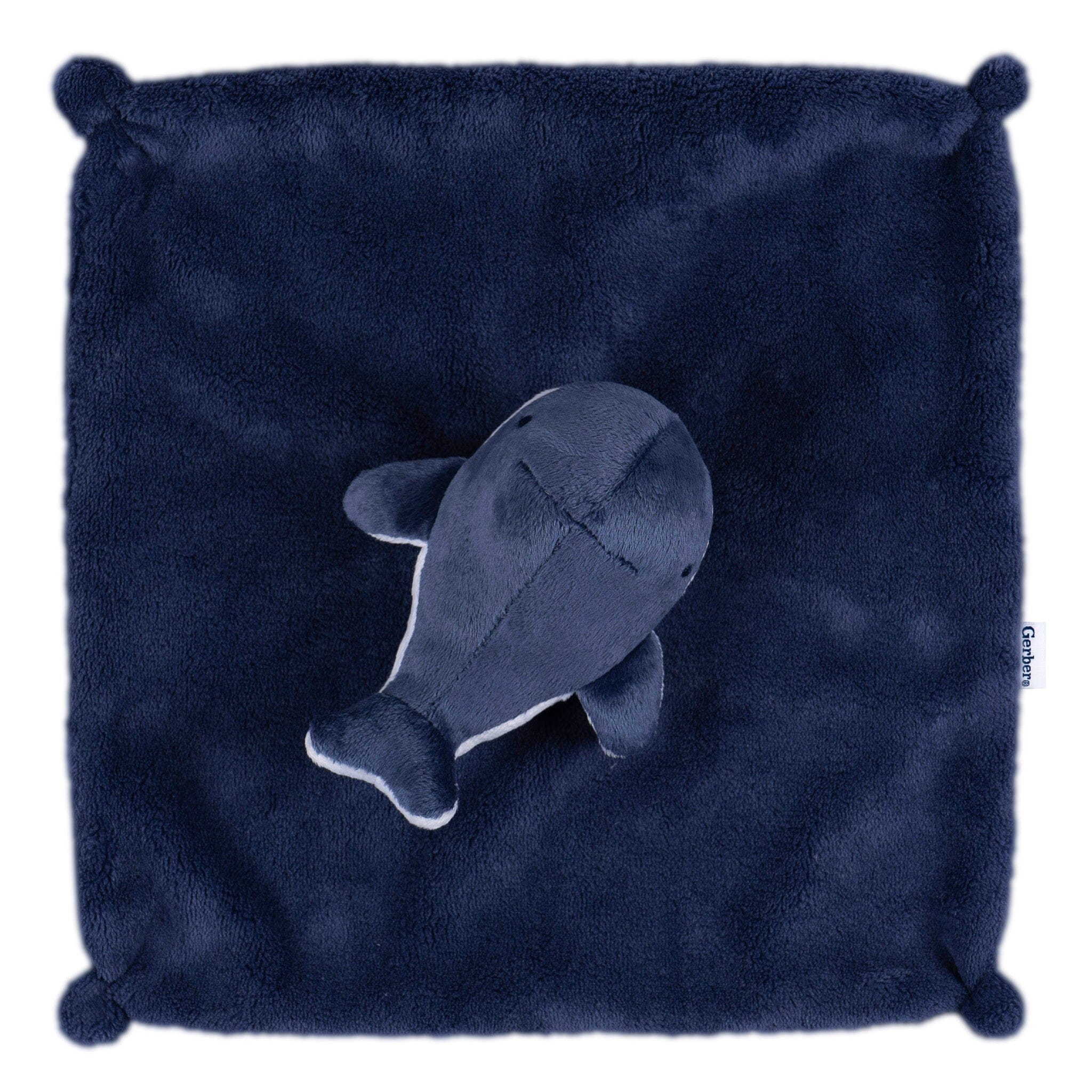 2-Pack Baby Boys Whale Hooded Wearable Blanket & Security Blanket Set - Image 9