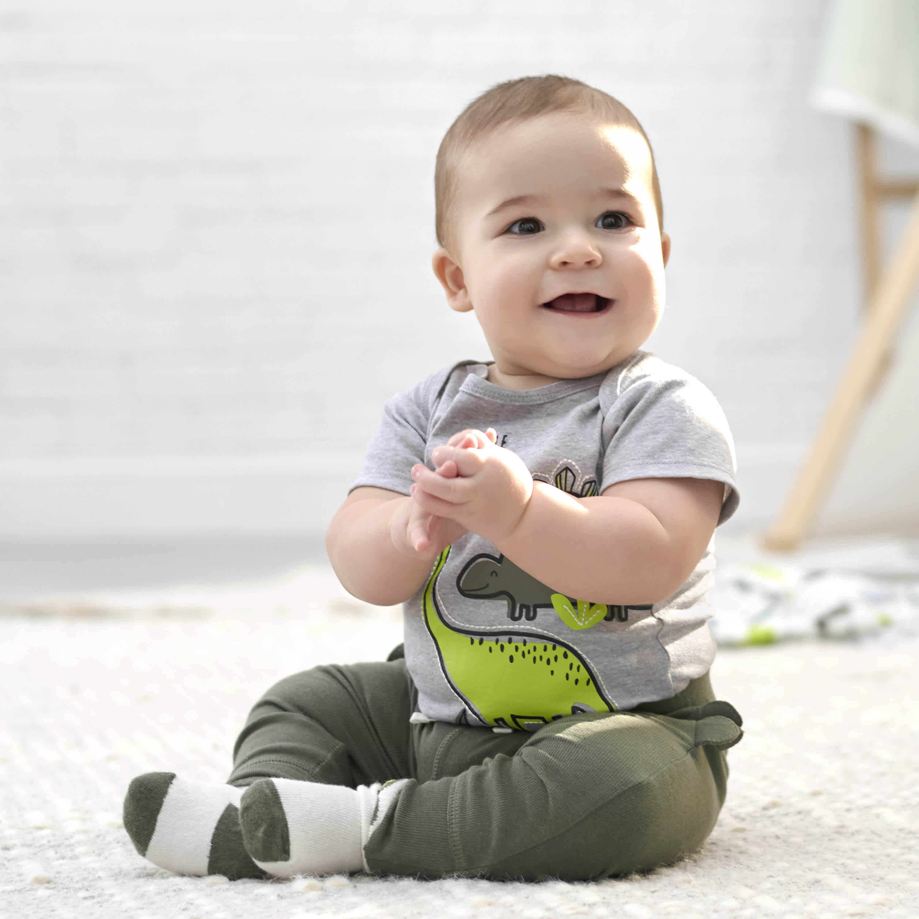 2-Pack Baby Boys Dinosaur Pants - Image 2