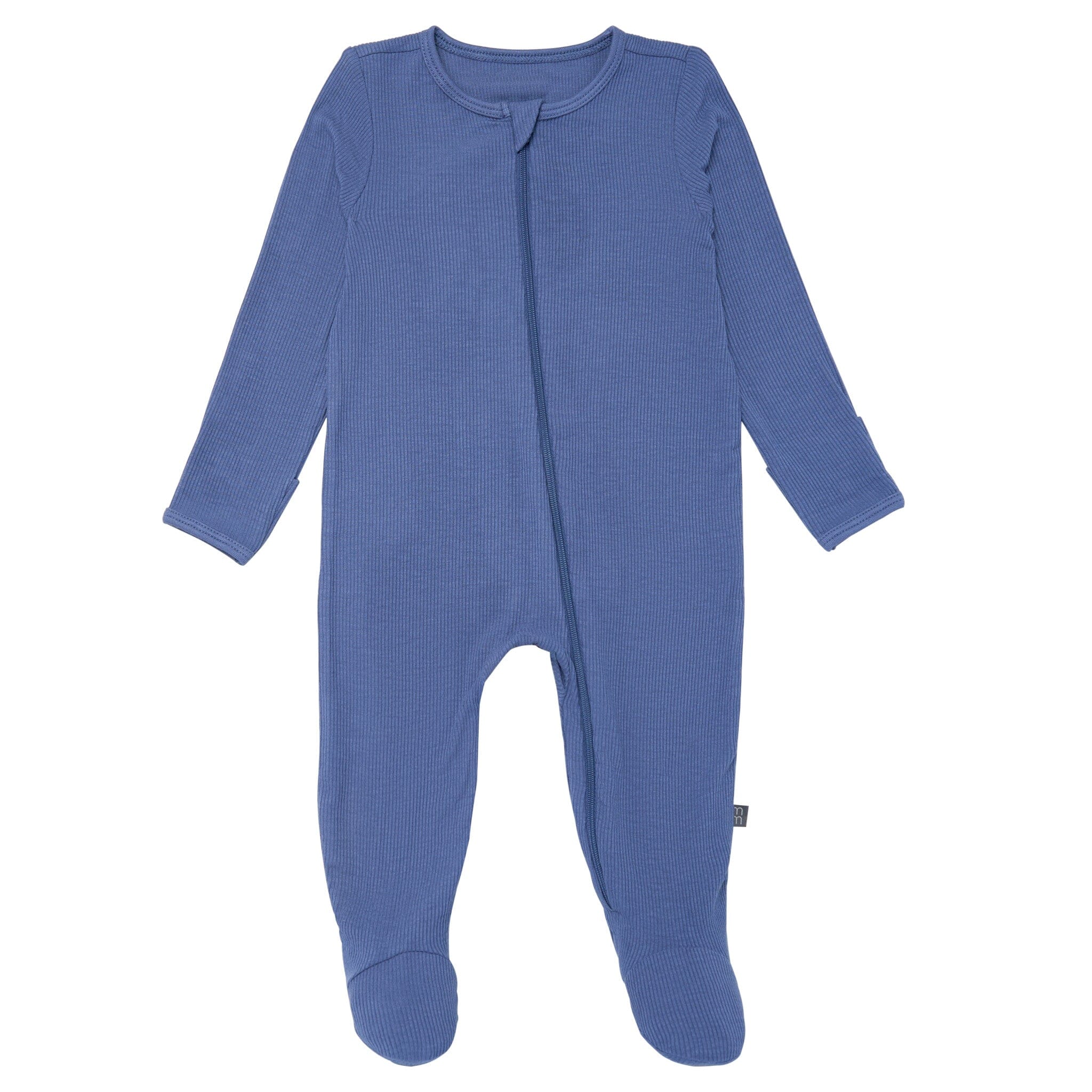 2-Pack Baby Boys Light Blue Whale Sleep 'N Plays With Mitten Cuffs - Image 6