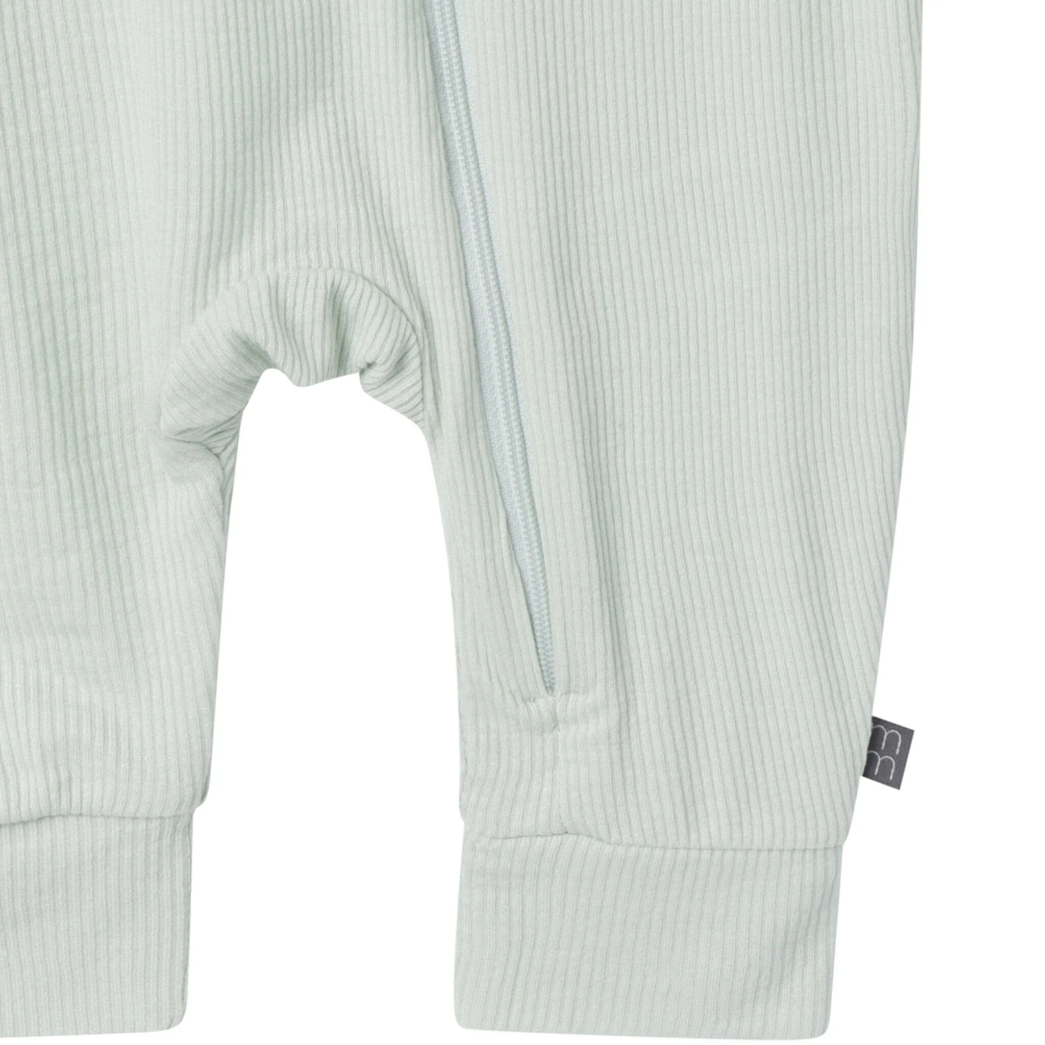 2-Pack Baby Boys Teal Fishing Zip Front Viscose Rompers - Image 4