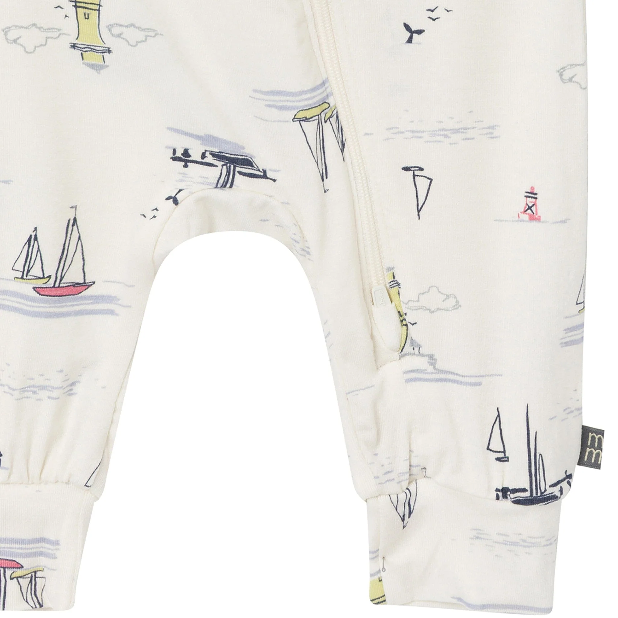 2-Pack Baby Boys Sail Harbor Viscose Snug Fit Footless Pajamas - Image 5