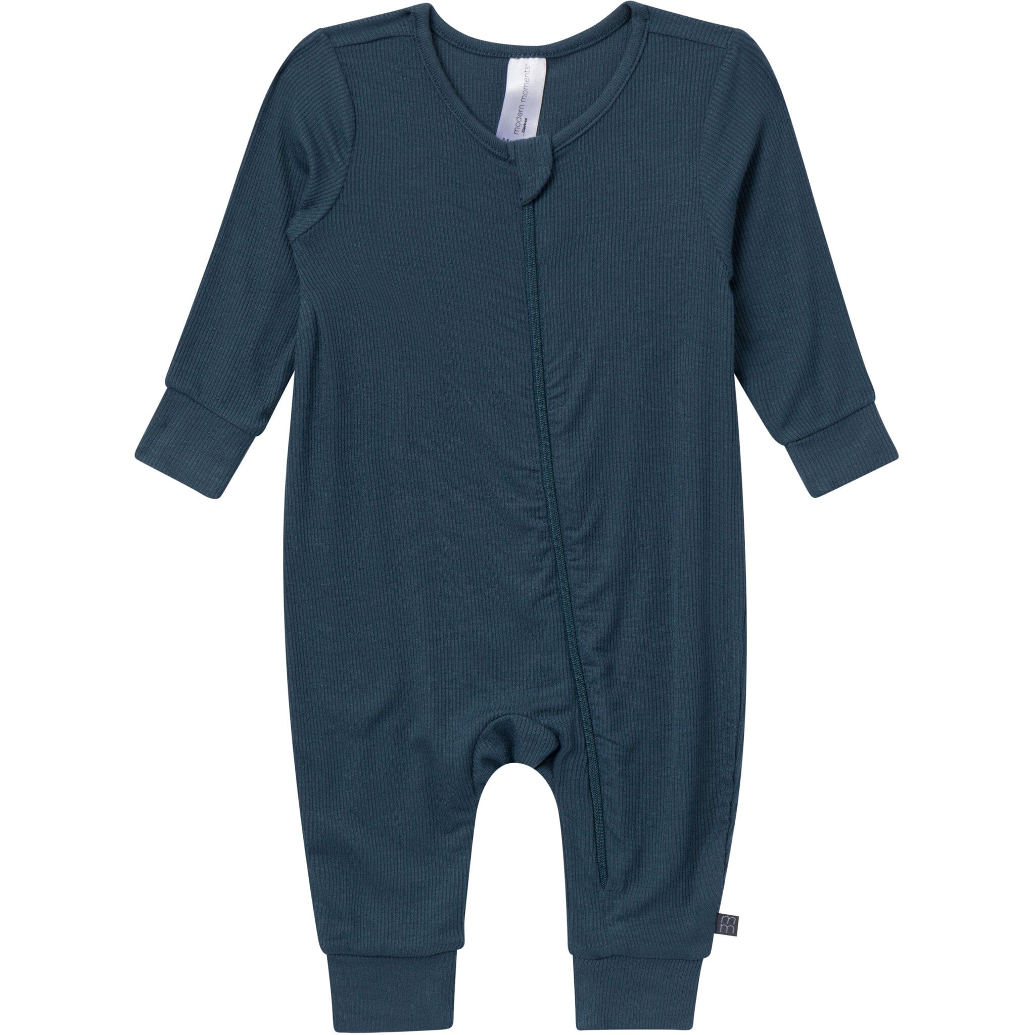 2-Pack Baby Boys Woodland Animals Zip Front Viscose Rompers - Image 2