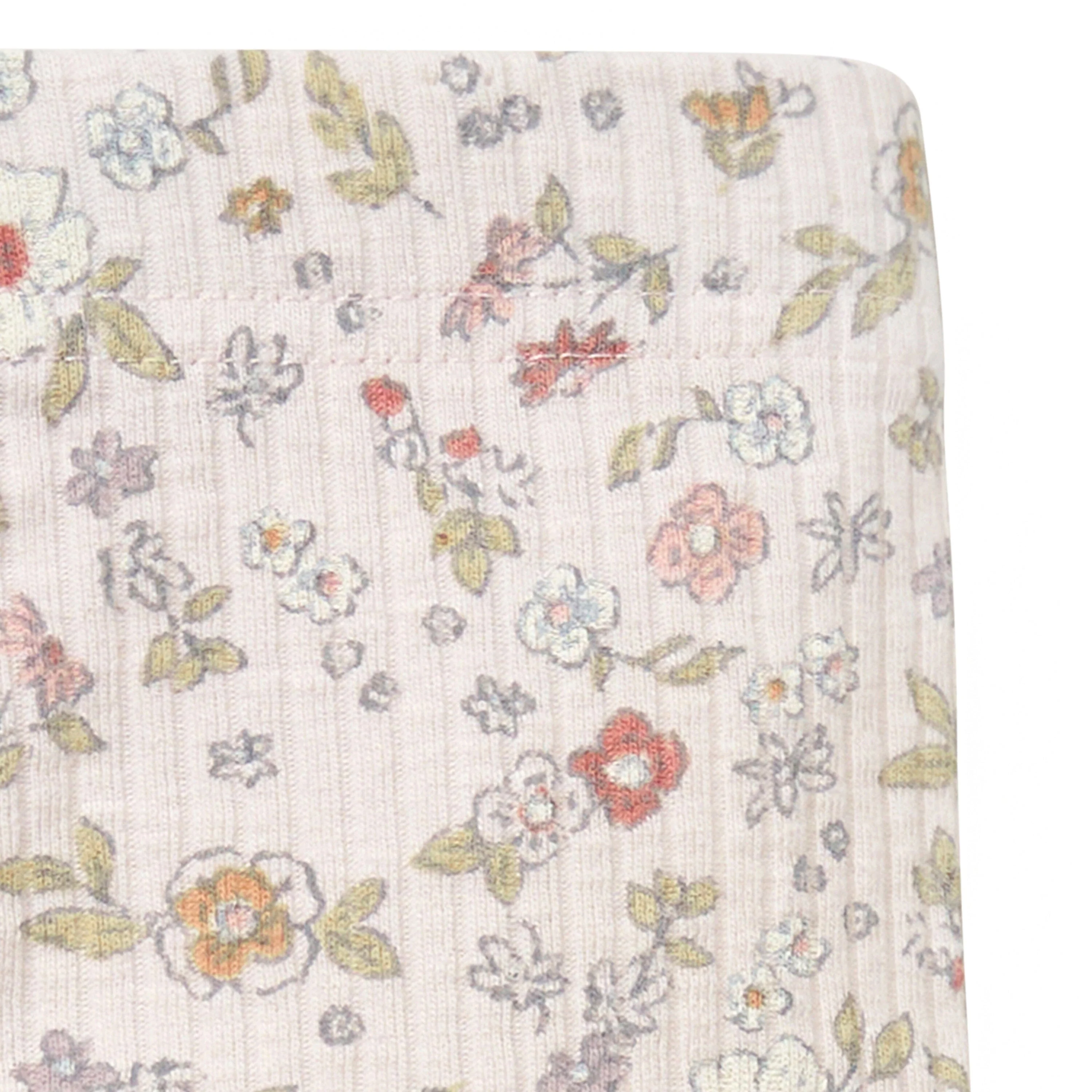 2-Pack Baby Girls Spring Rose Leggings - Image 3