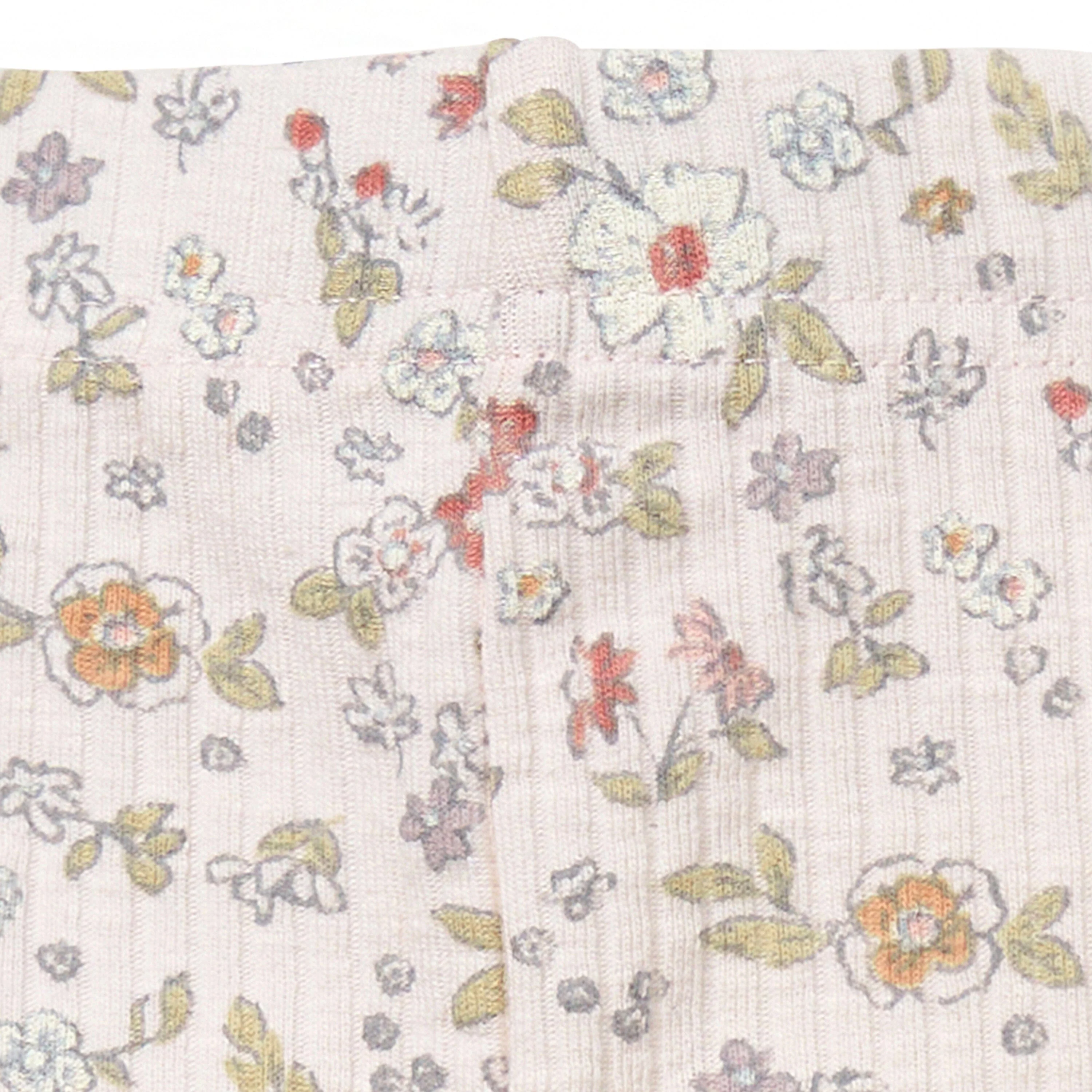 2-Pack Baby Girls Spring Rose Leggings - Image 4