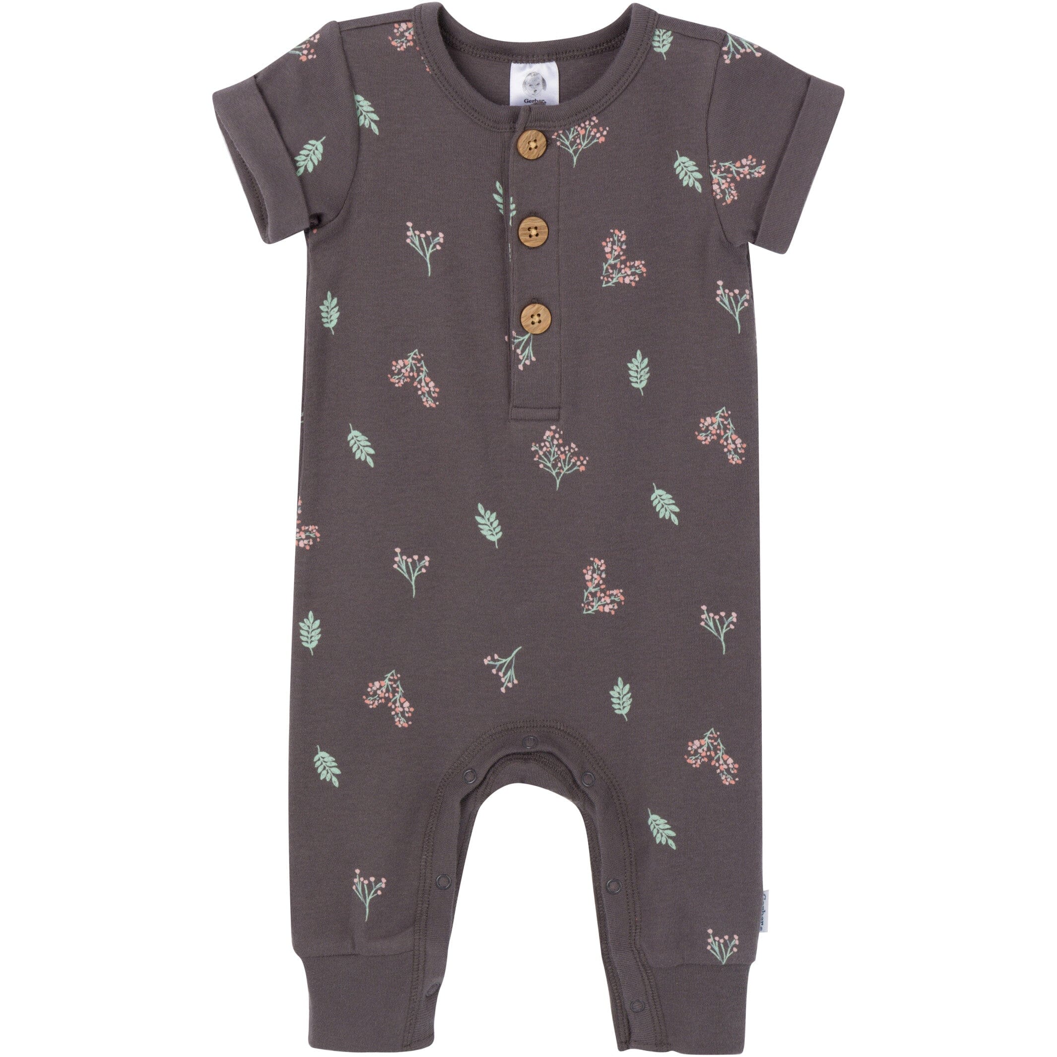 2-Pack Baby Girls Bouquets & Pink Rompers - Image 6