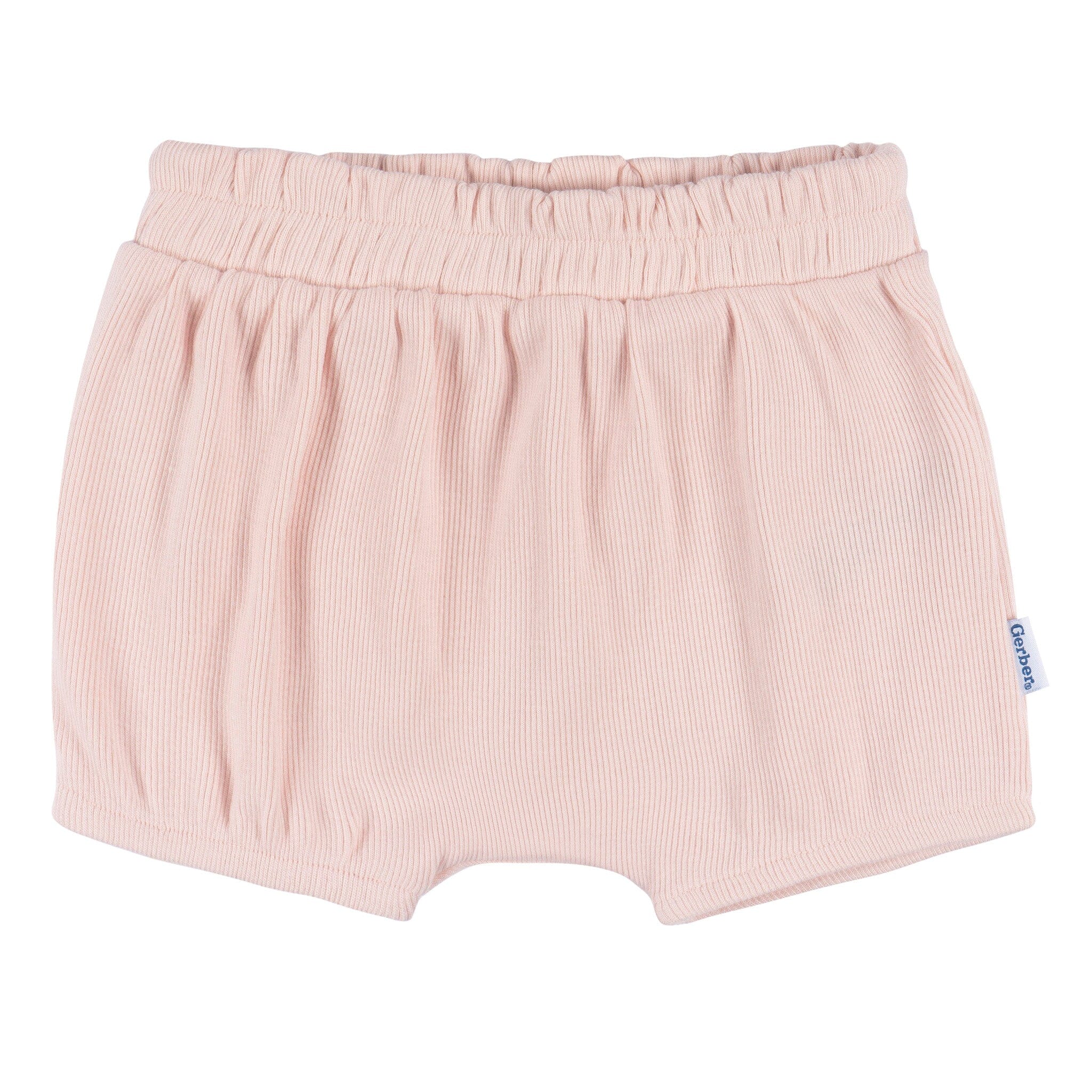 2-Piece Baby Girls Crystal Pink Bodysuit and Shorts Set - Image 7