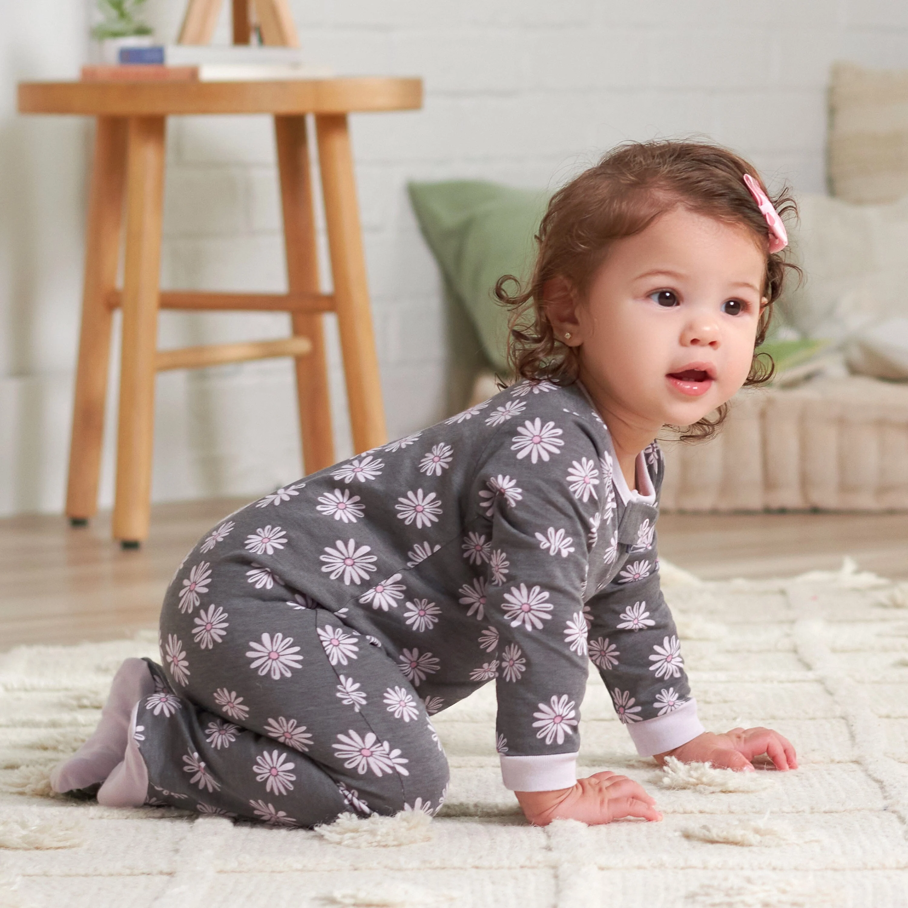 2-Pack Baby Girls Lavender Garden Sleep 'N Plays - Image 3