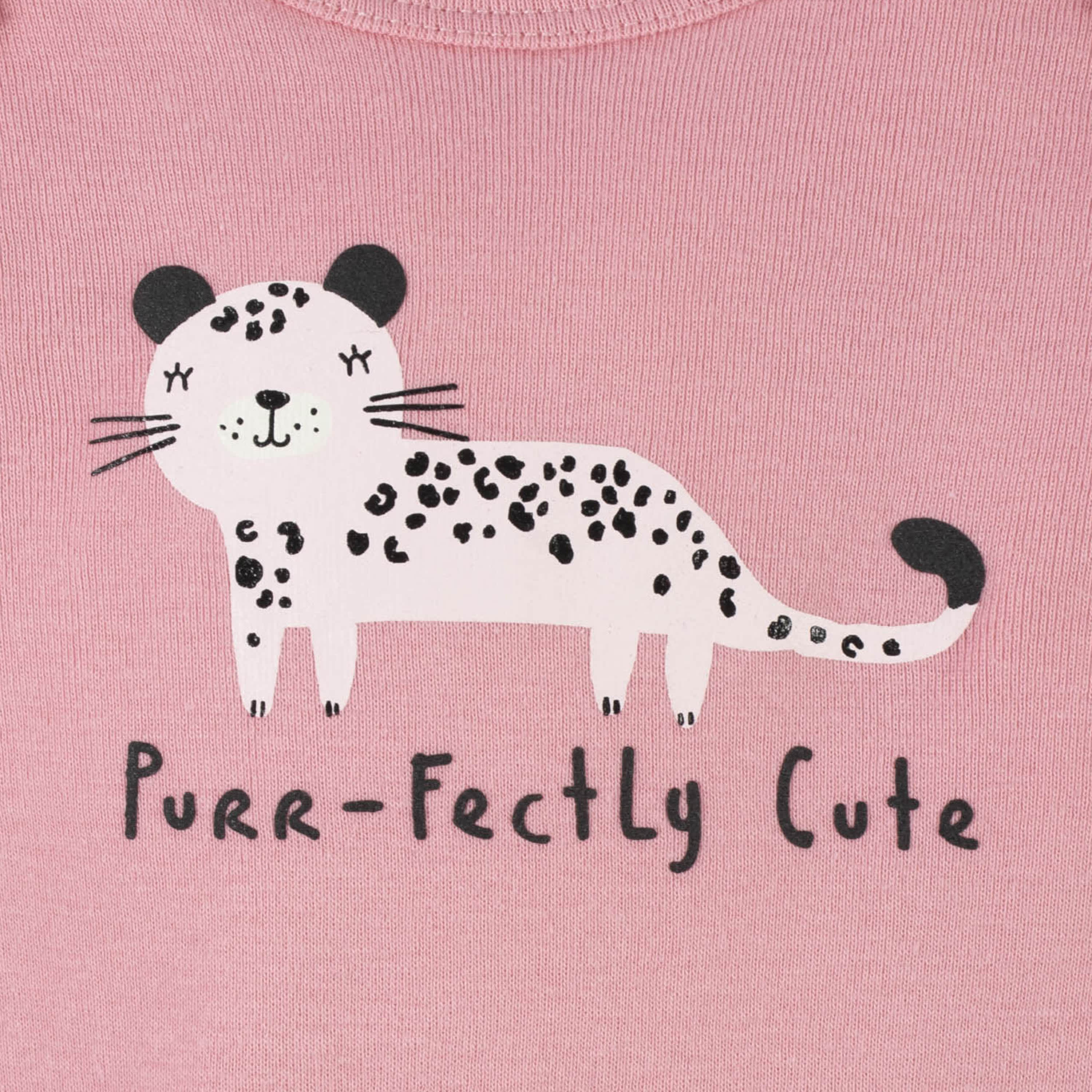 2-Pack Baby Girls Leopard Gowns - Image 3