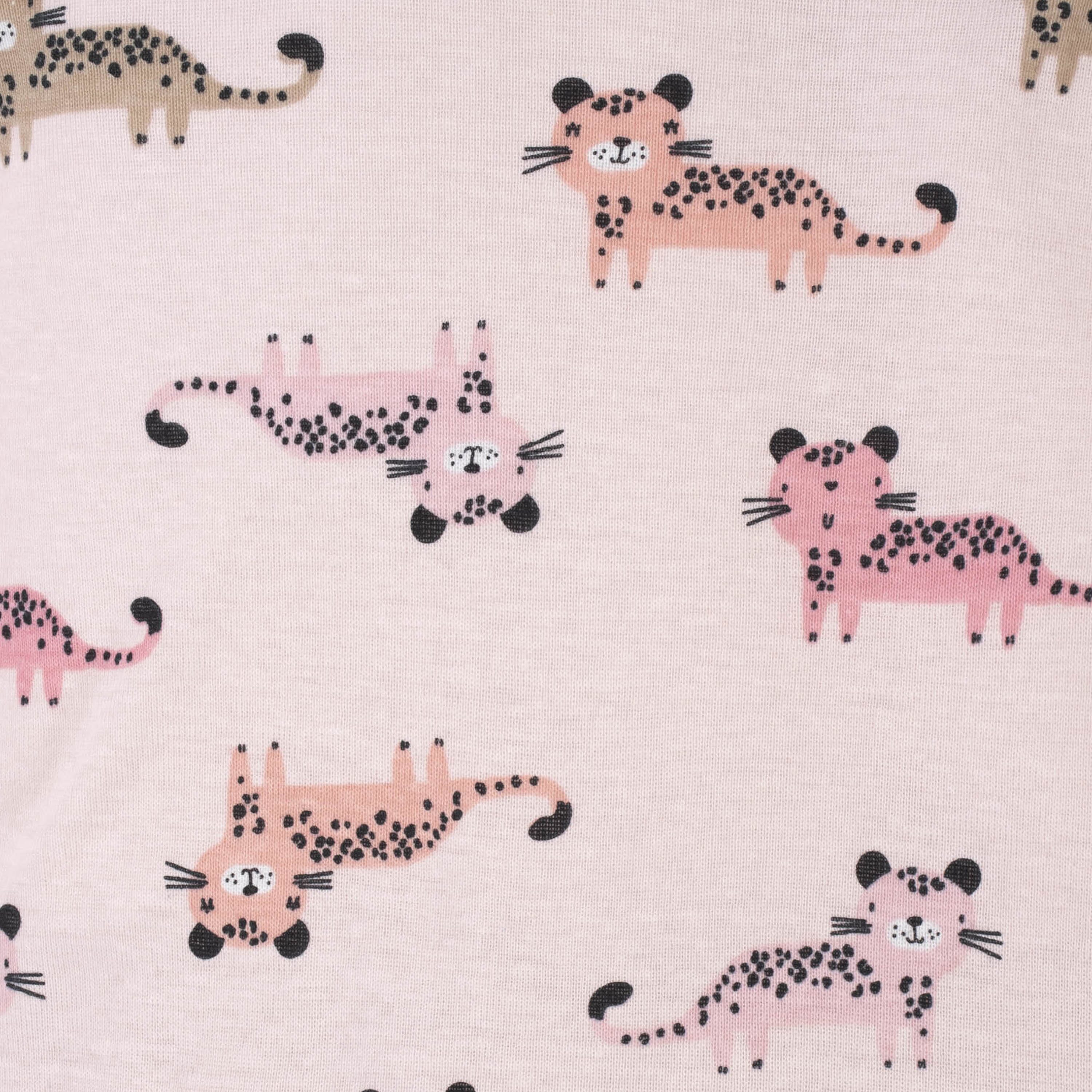 2-Pack Baby Girls Leopard Gowns - Image 5