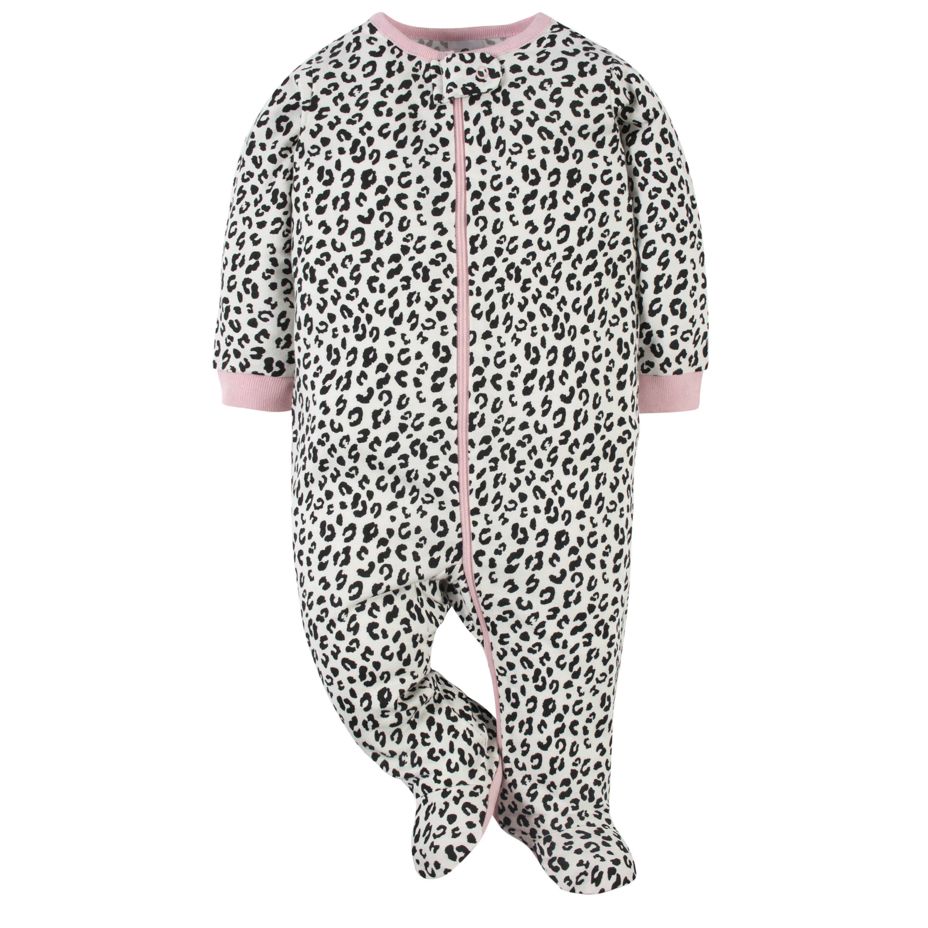 2-Pack Baby Girls Leopard Sleep 'N Plays - Image 5