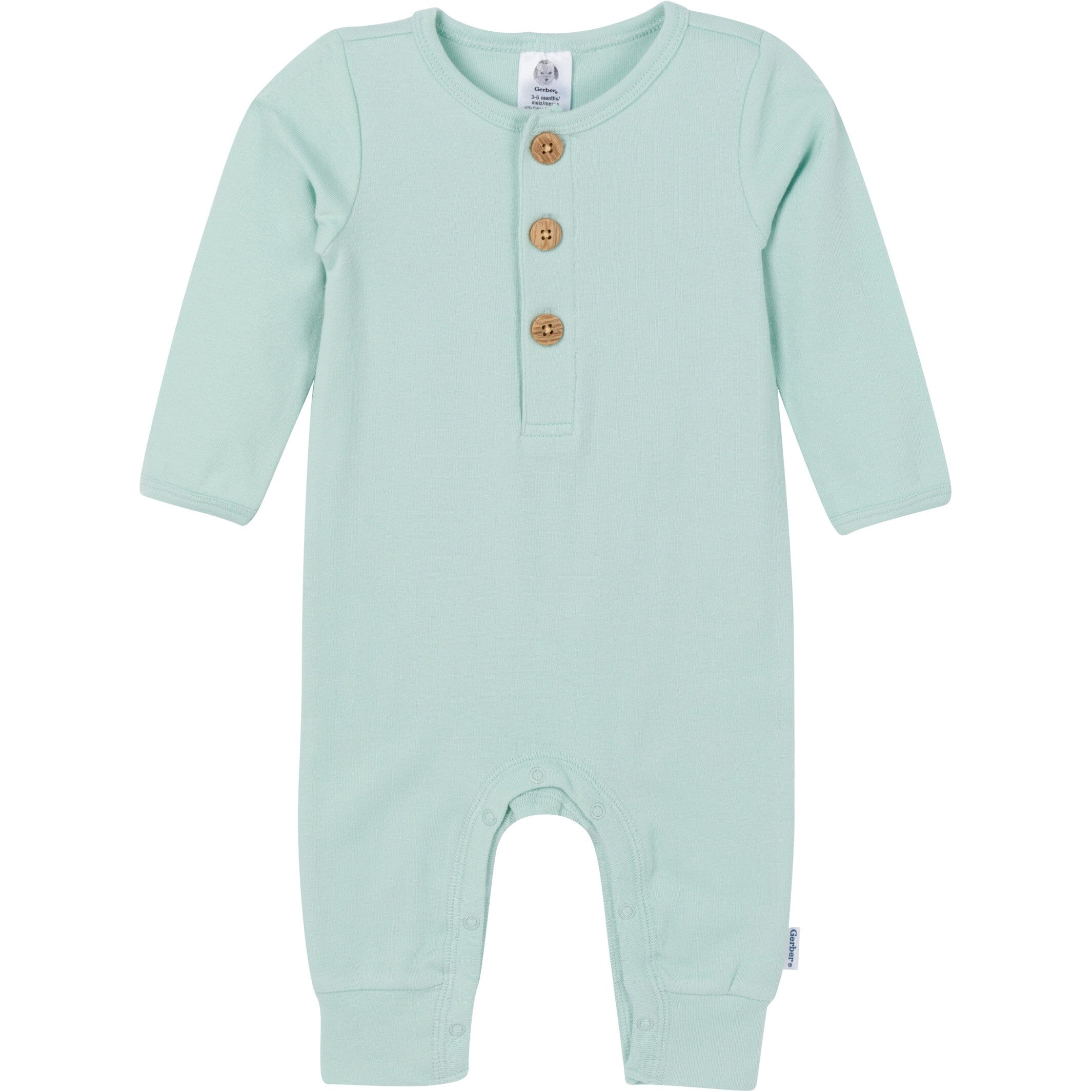 2-Pack Baby Girls Pink Plaid & Green Rompers - Image 2