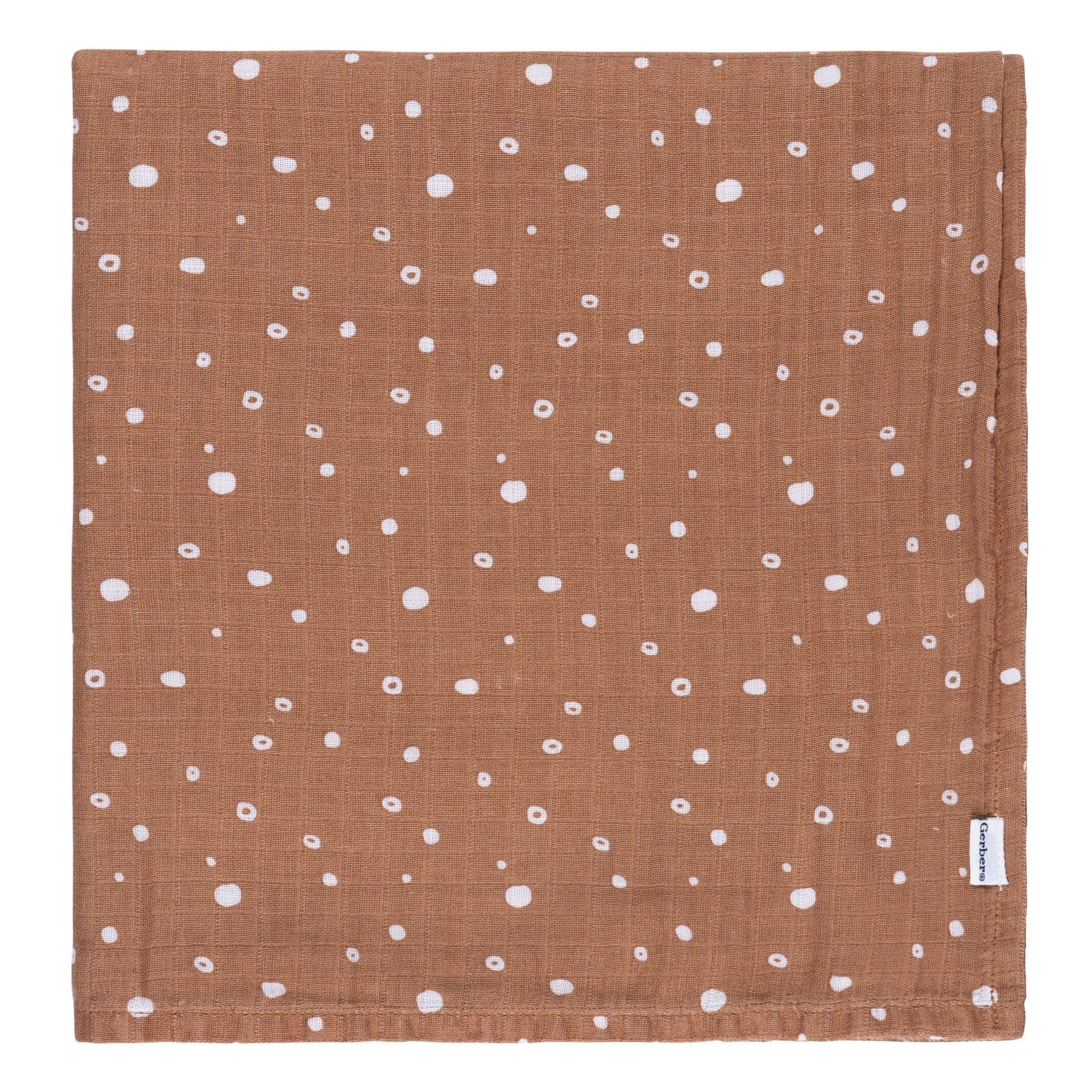 2-Pack Baby Neutral Boho Rainbow Muslin Blankets - Image 3
