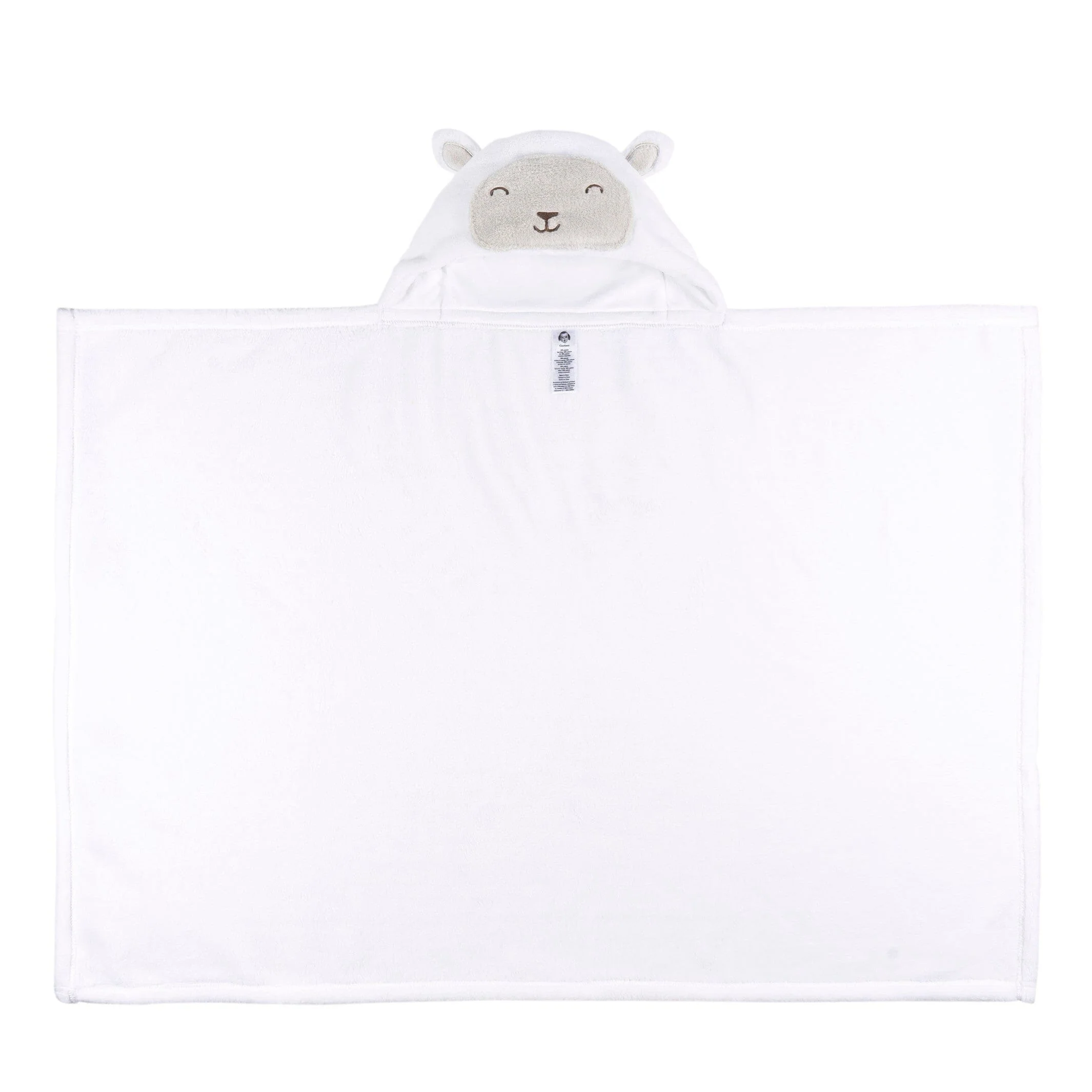 Embroidered 2-Piece Lamb Wearable Blanket & Security Blanket Set - Image 5