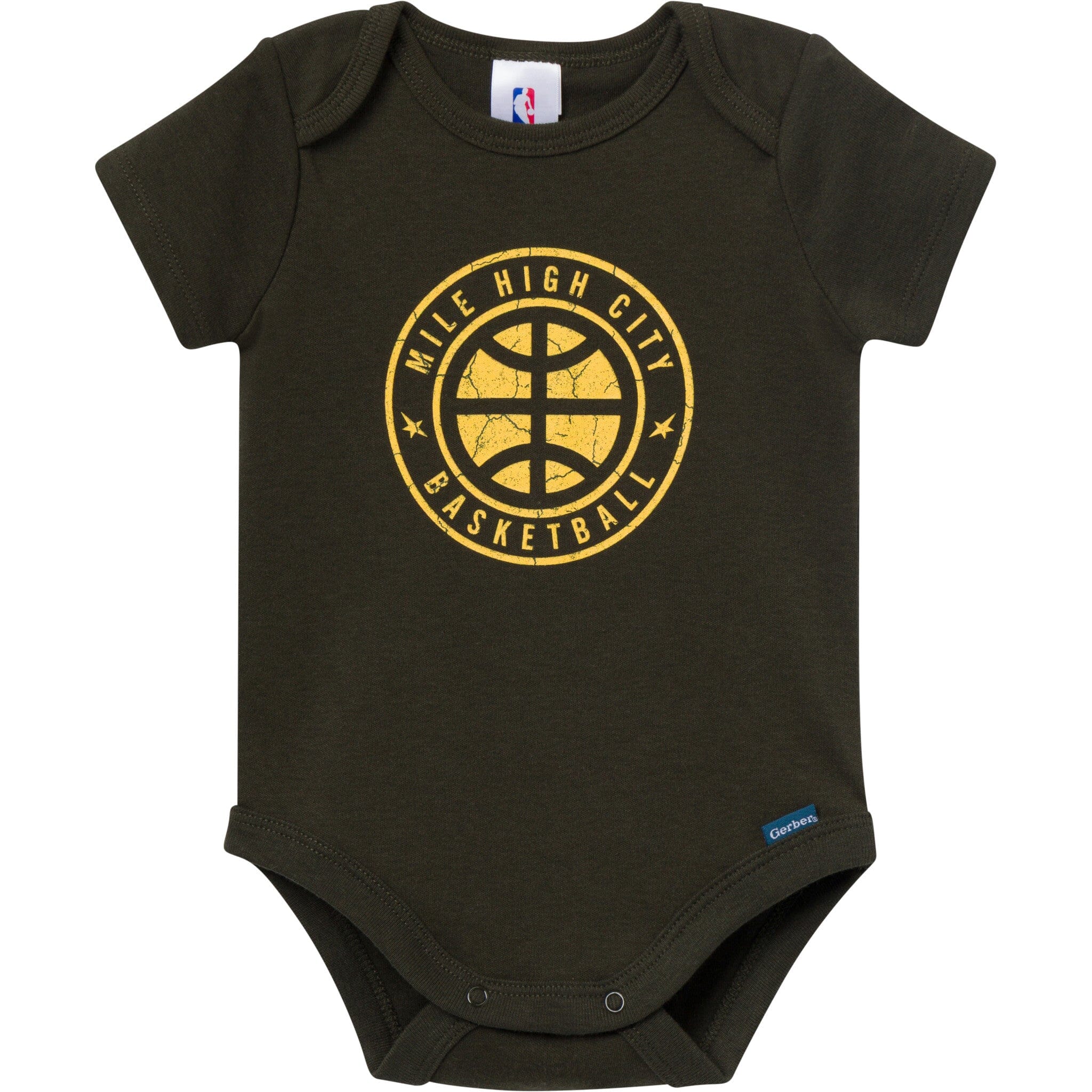 2-Pack Baby Neutral Denver Nuggets Bodysuits - Image 2