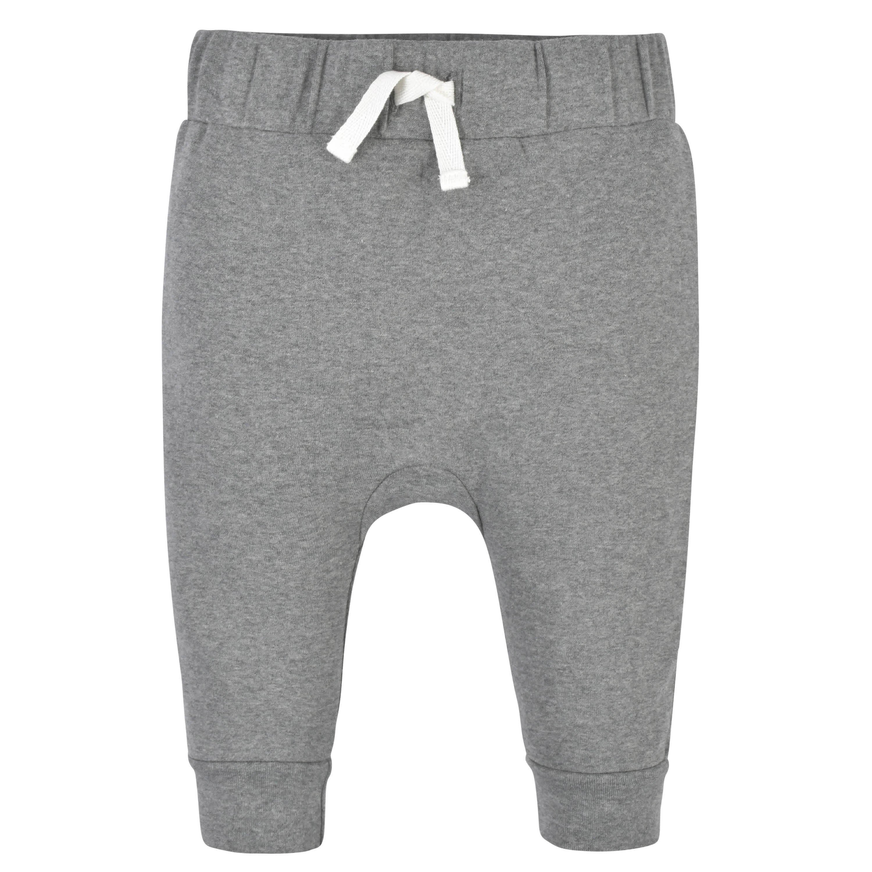 2-Pack Baby Neutral Comfy Stretch Gray & Black Pants - Image 2