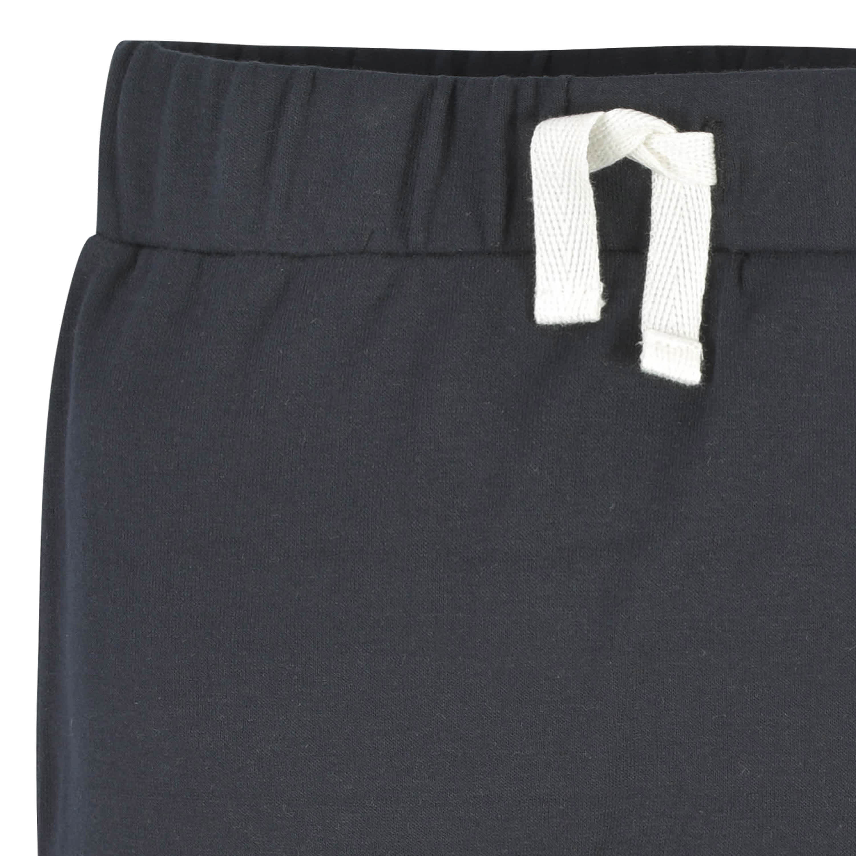 2-Pack Baby Neutral Comfy Stretch Gray & Black Pants - Image 5