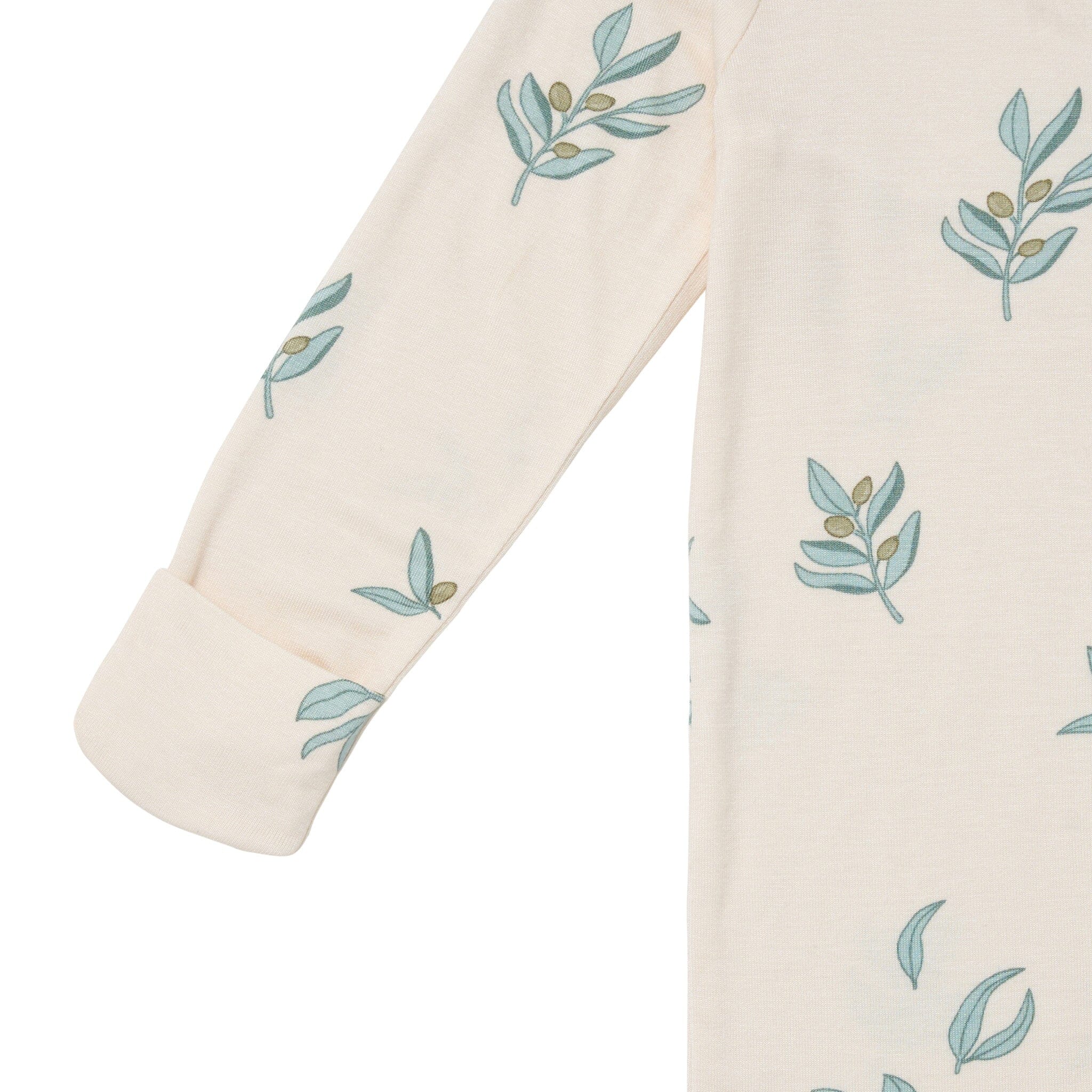 2-Pack Baby Neutral Olives Sleep 'N Plays With Mitten Cuffs - Image 4