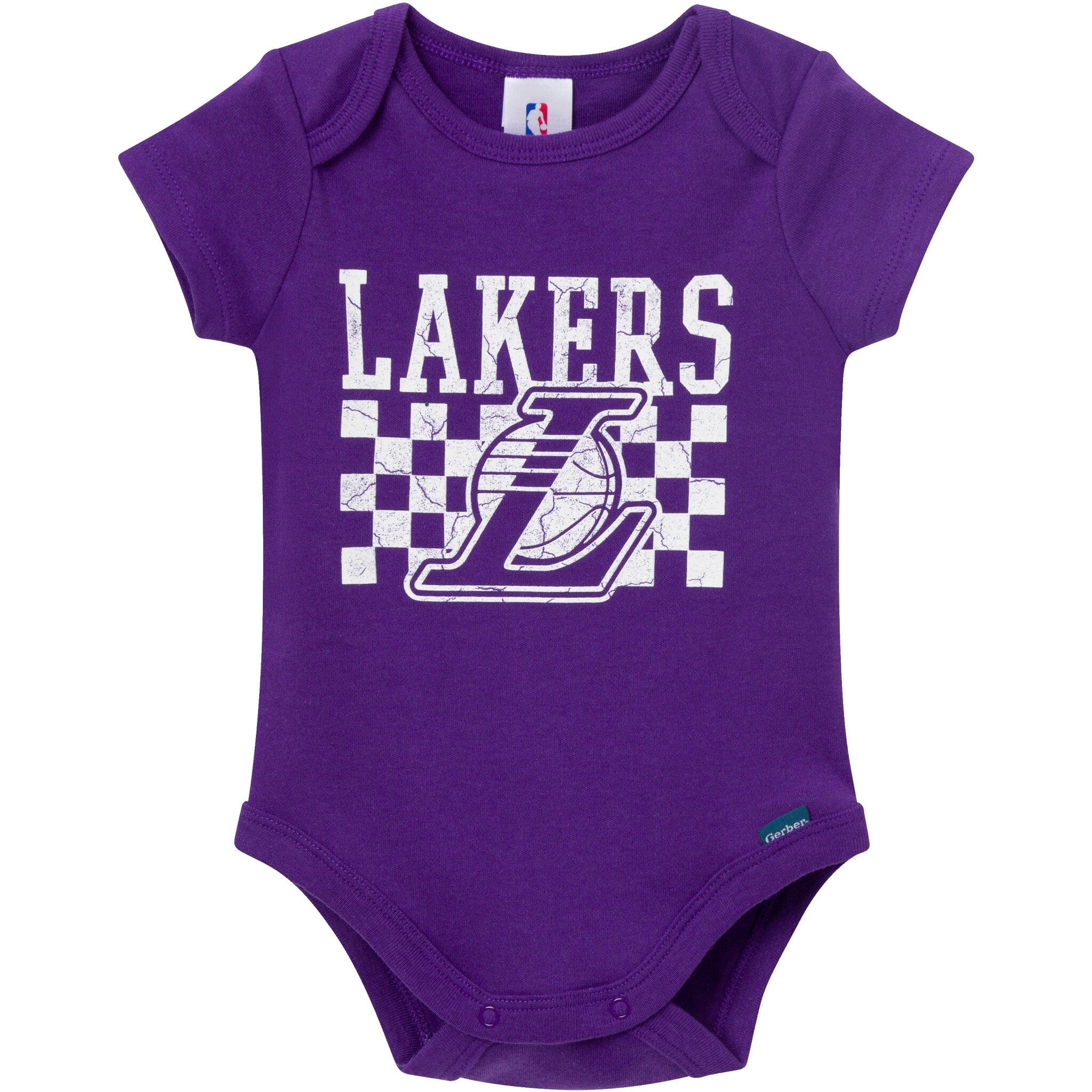 2-Pack Baby Neutral Los Angeles Lakers Bodysuits - Image 3