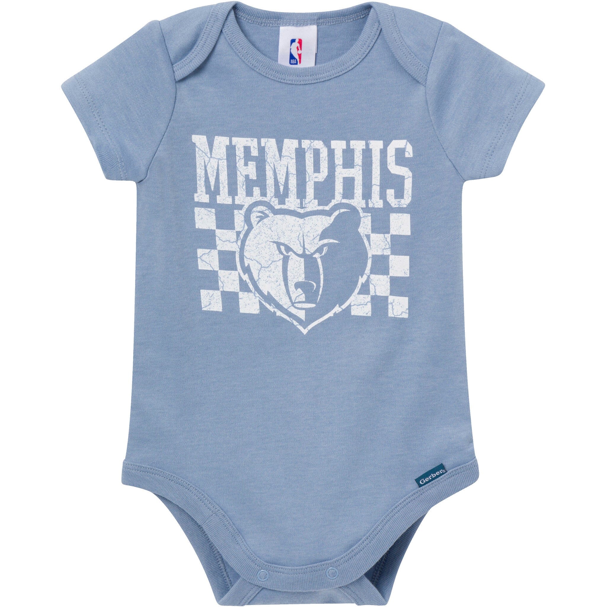 2-Pack Baby Neutral Memphis Grizzlies Bodysuits - Image 3