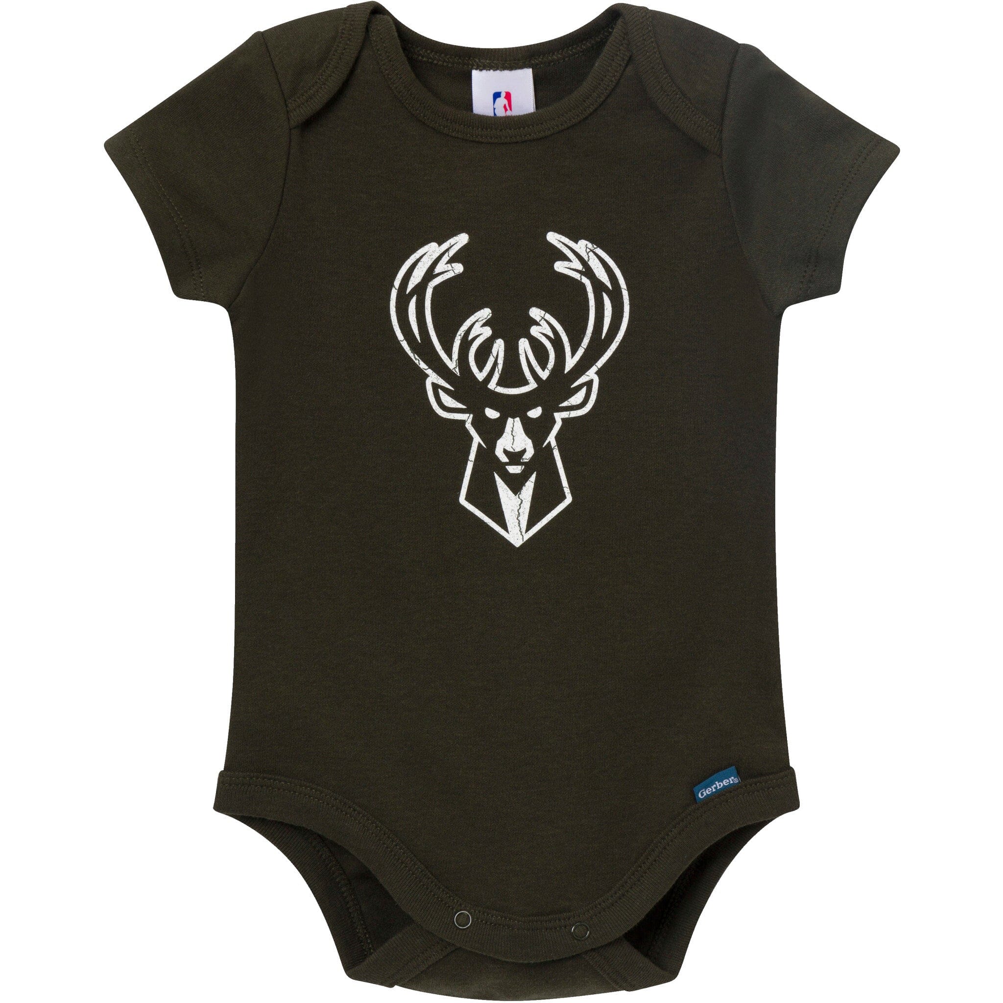 2-Pack Baby Neutral Milwaukee Bucks Bodysuits - Image 2