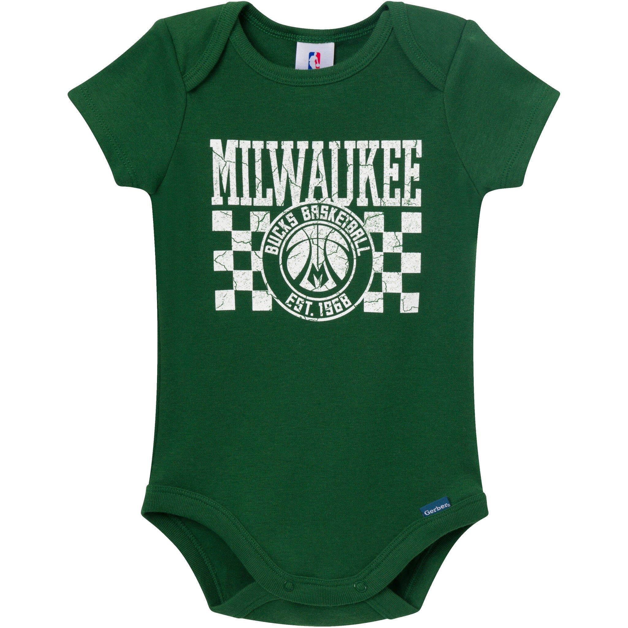 2-Pack Baby Neutral Milwaukee Bucks Bodysuits - Image 3