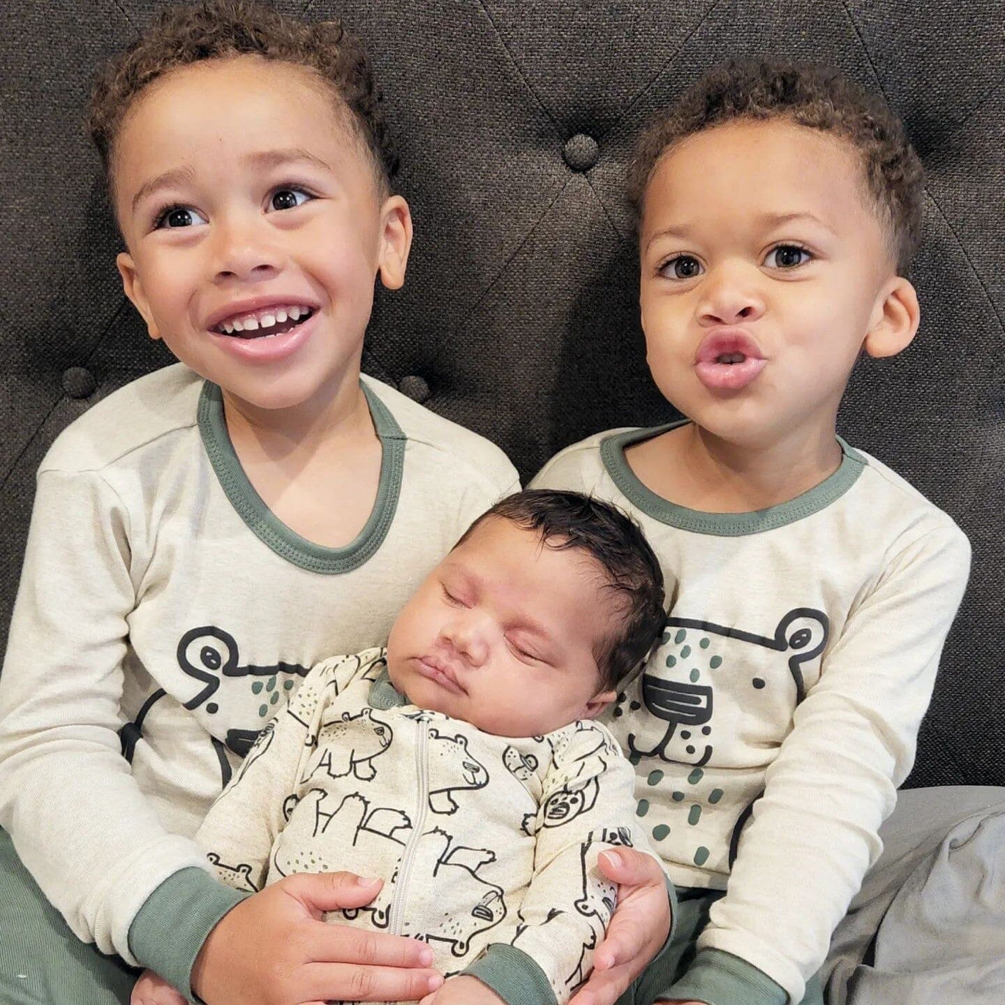 2-Pack Baby & Toddler Boys Bear Snug Fit Footed Cotton Pajamas - Image 9