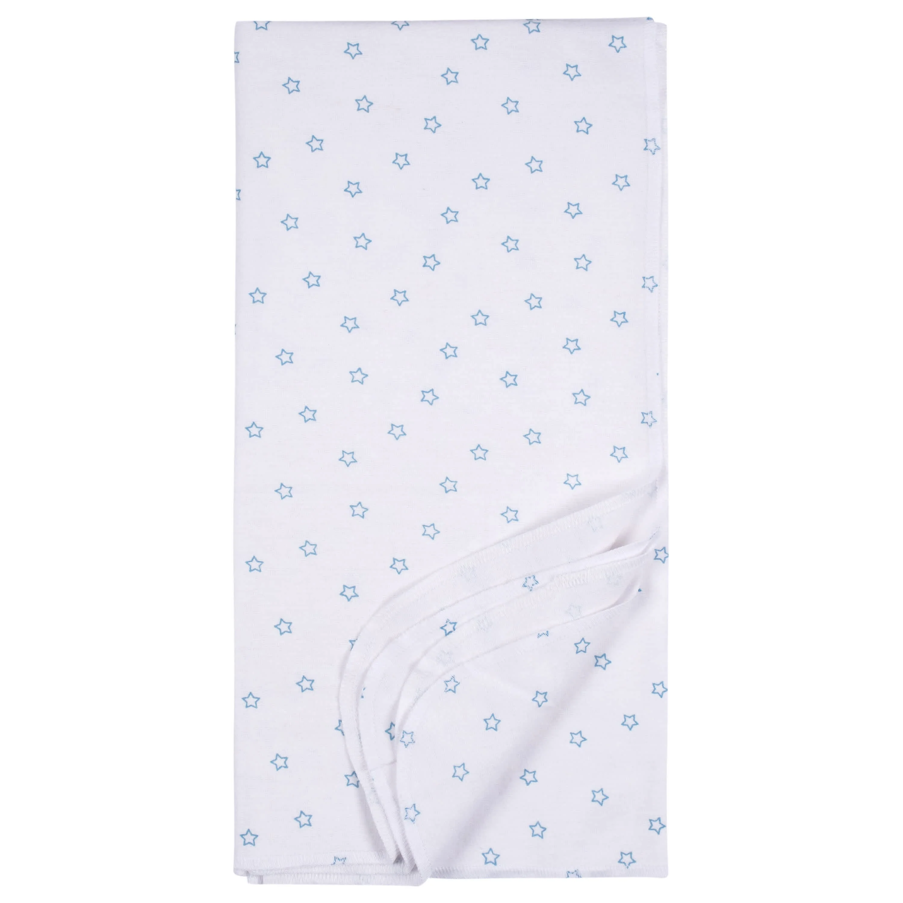 2-Pack Baby Boys Boy Stars Flannel Blankets - Image 2