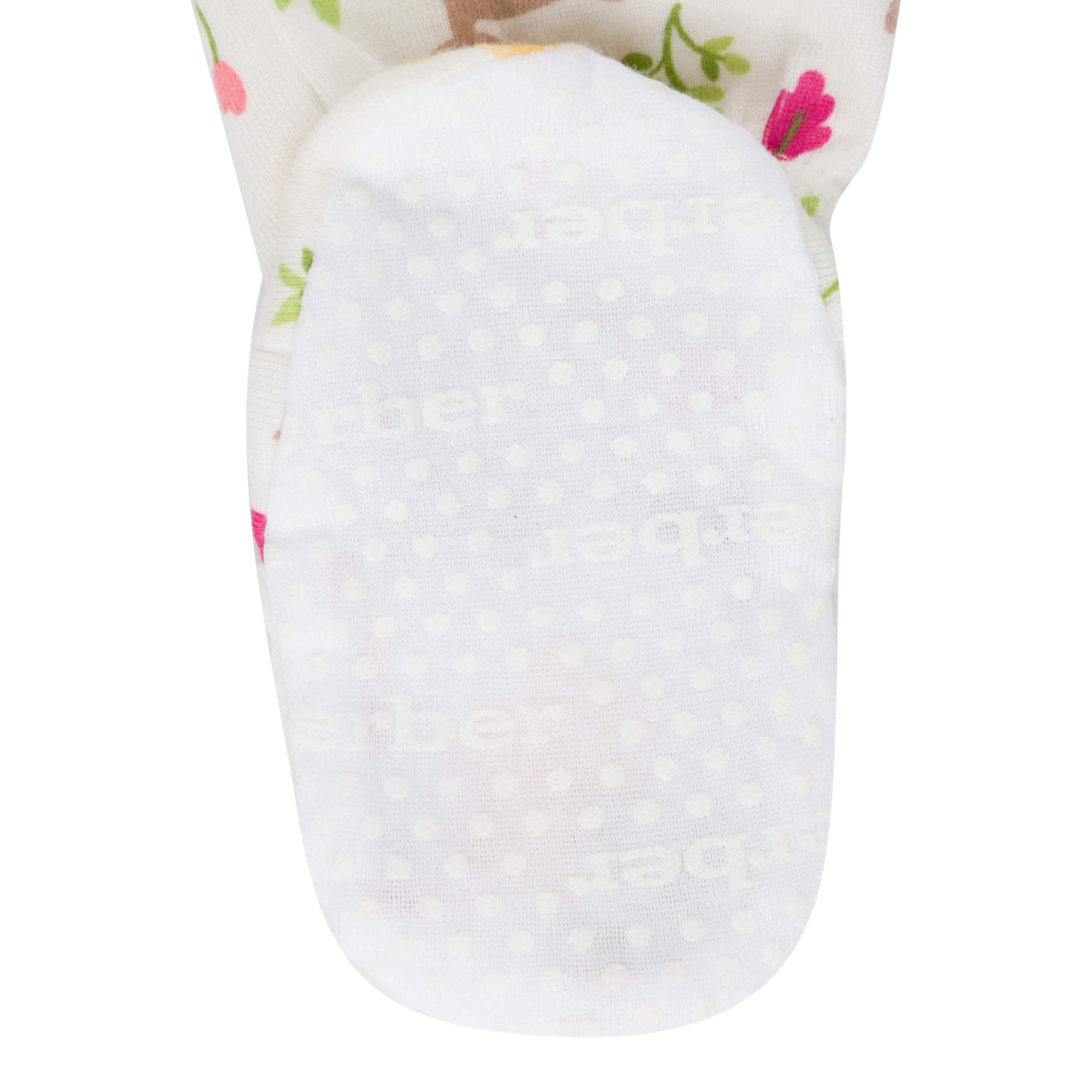 2-Pack Baby & Toddler Girls Deer Snug Fit Footed Cotton Pajamas - Image 4