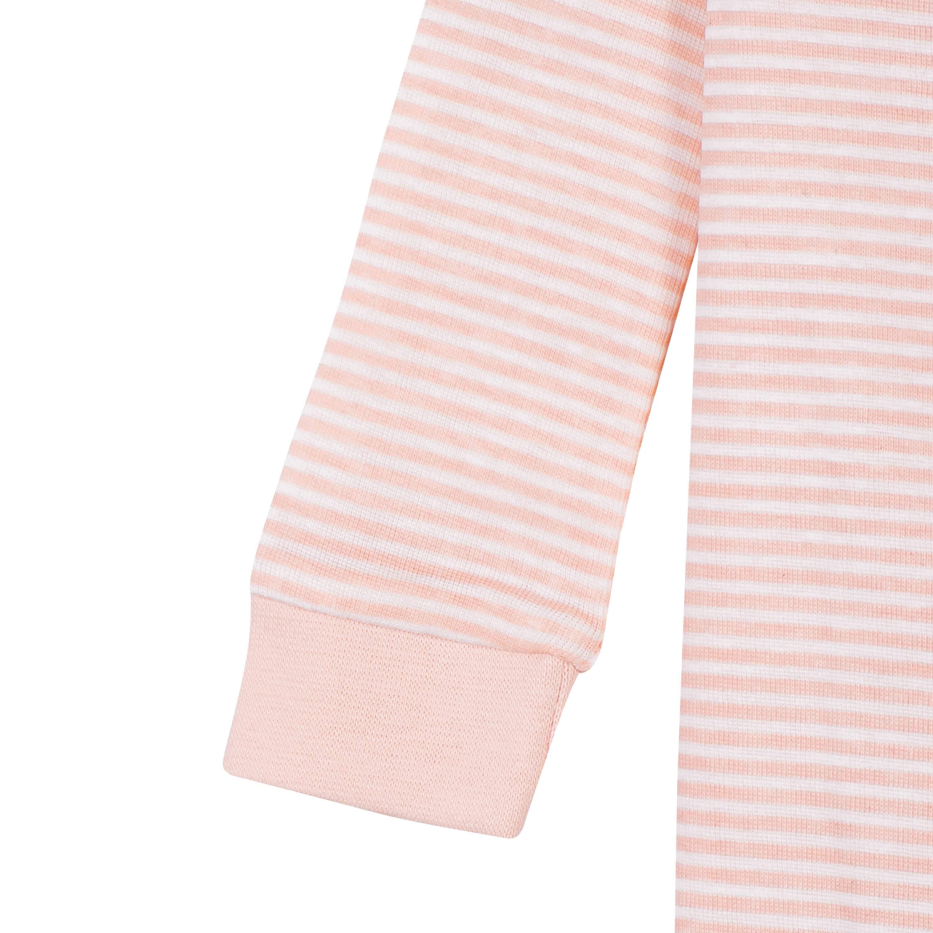 2-Pack Baby & Toddler Girls Love Snug Fit Footed Cotton Pajamas - Image 8
