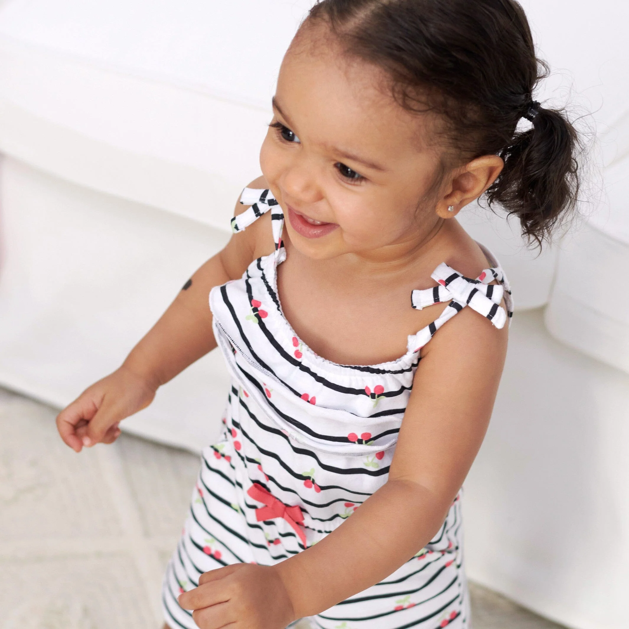 2-Pack Baby & Toddler Girls Cherry Kisses Rompers - Image 4