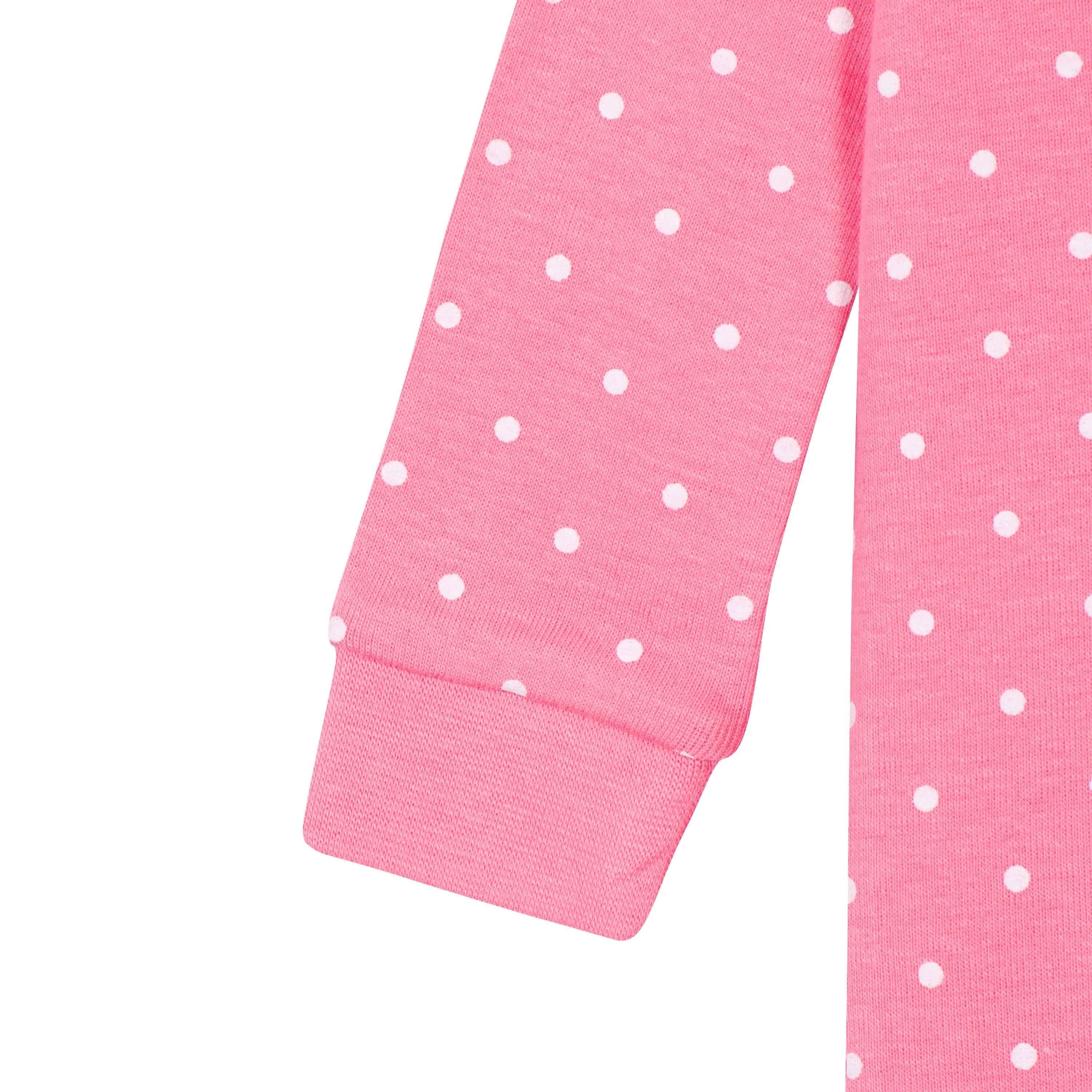 2-Pack Baby & Toddler Girls Unicorns Snug Fit Footed Cotton Pajamas - Image 8