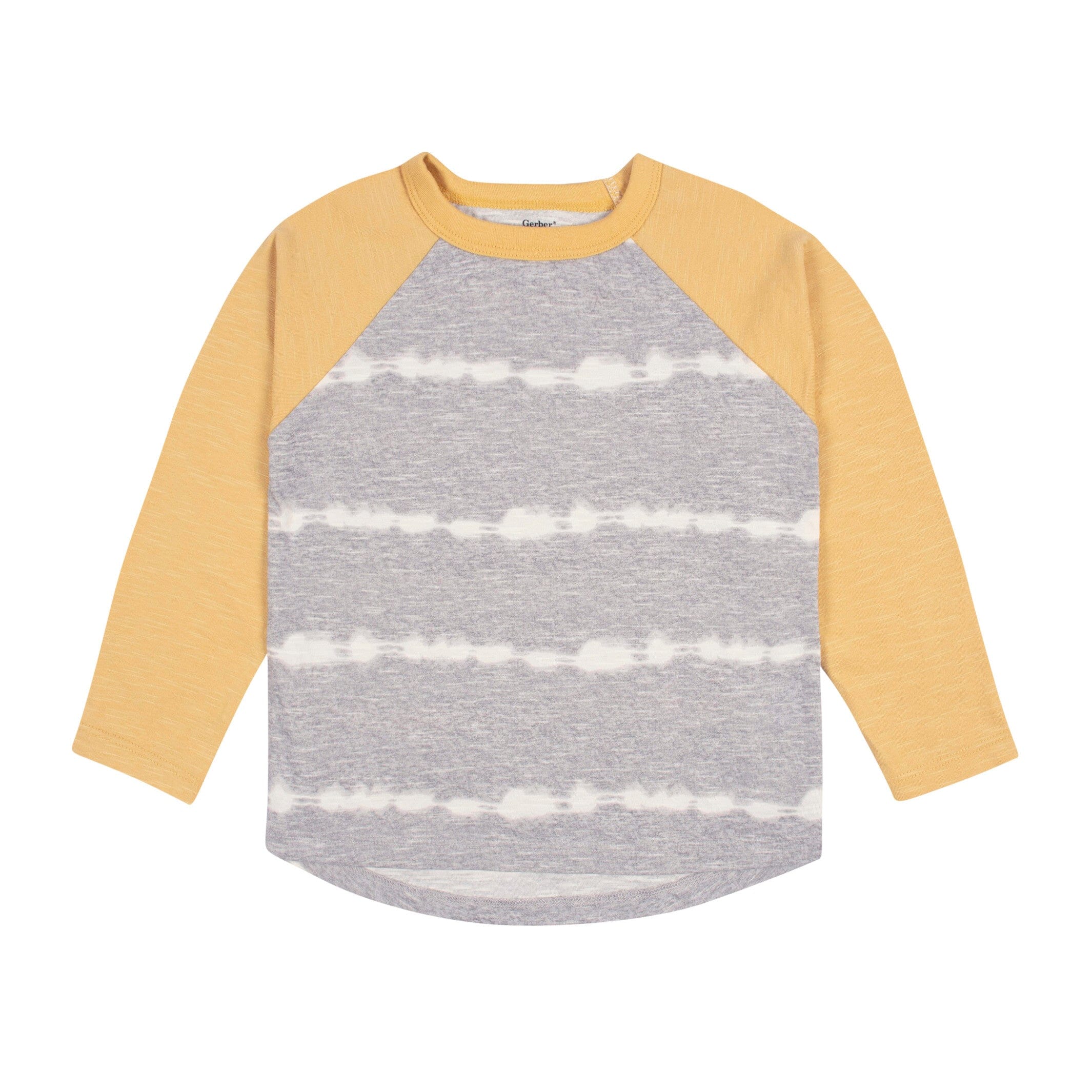 2-Pack Infant & Toddler Boys Rust & Gray Tie Dye Raglan Tees - Image 4