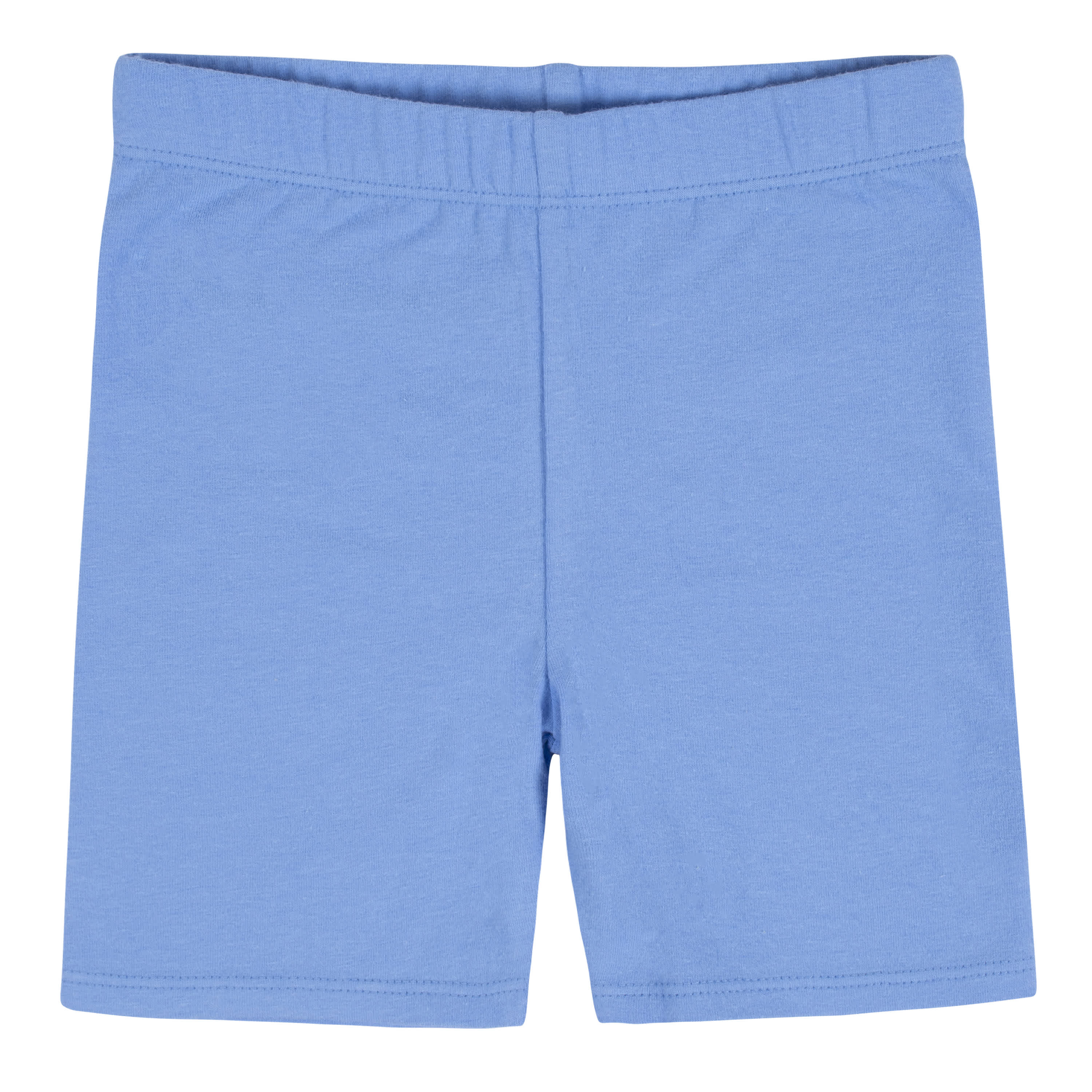 2-Pack Infant Girls Blue Pull-On Bike Shorts - Image 4