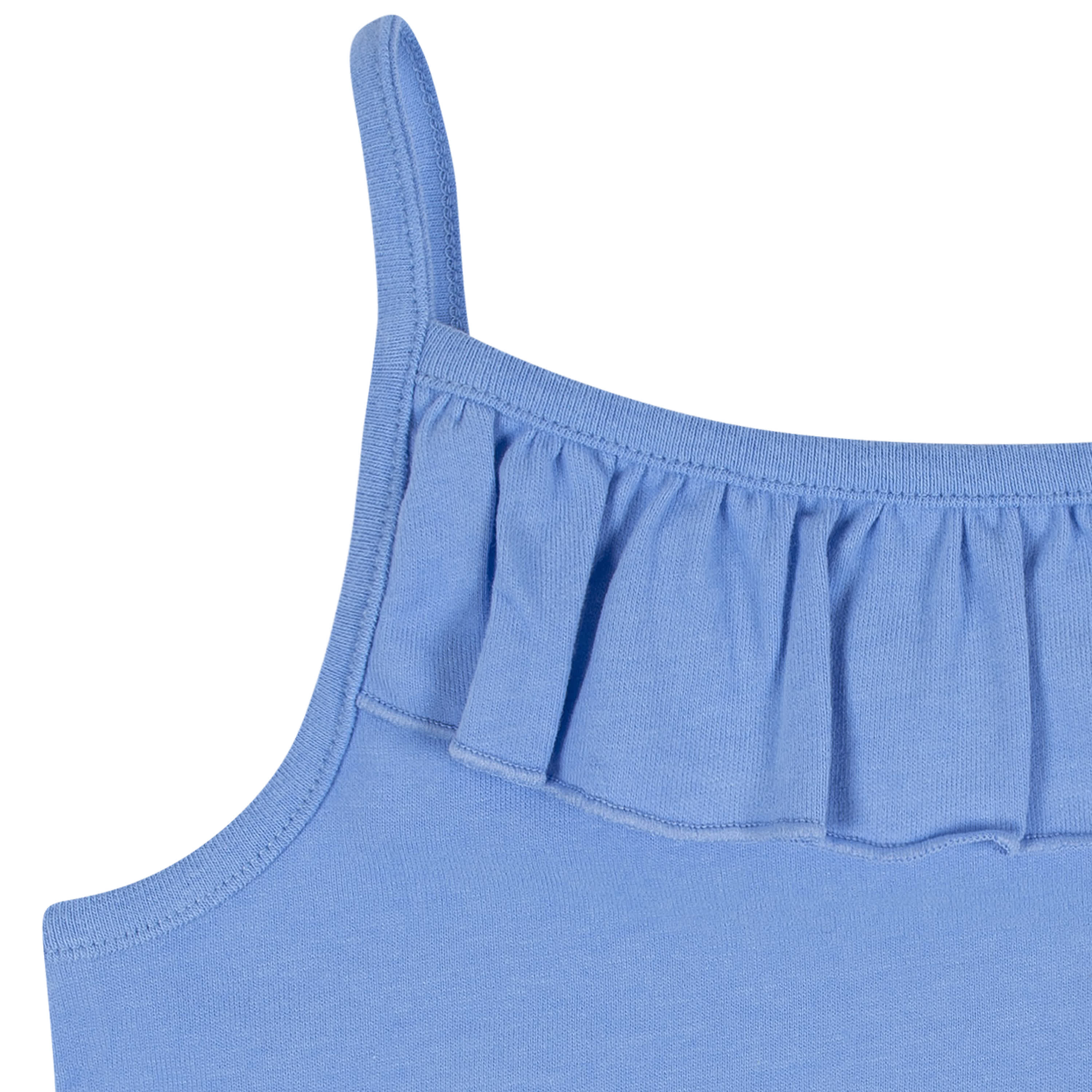 2-Pack Infant & Toddler Girls Blue Sleeveless Tops - Image 3