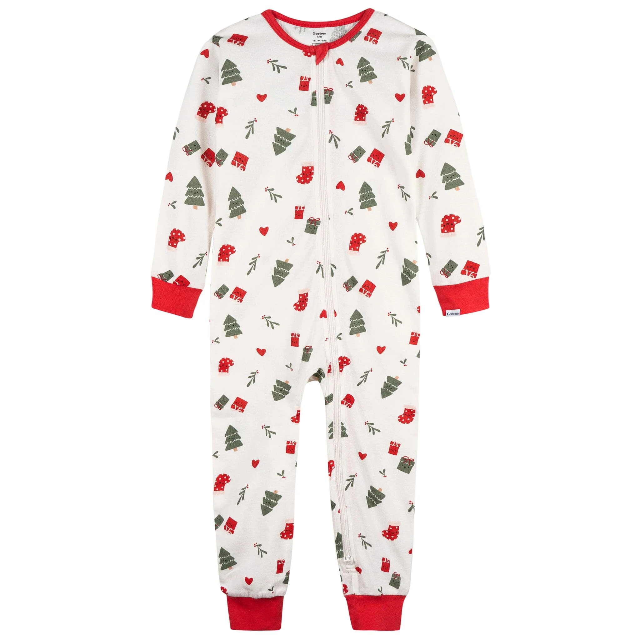 2-Pack Infant & Toddler Girls Ivory Gifts Snug Fitting Footless Pajamas - Image 6
