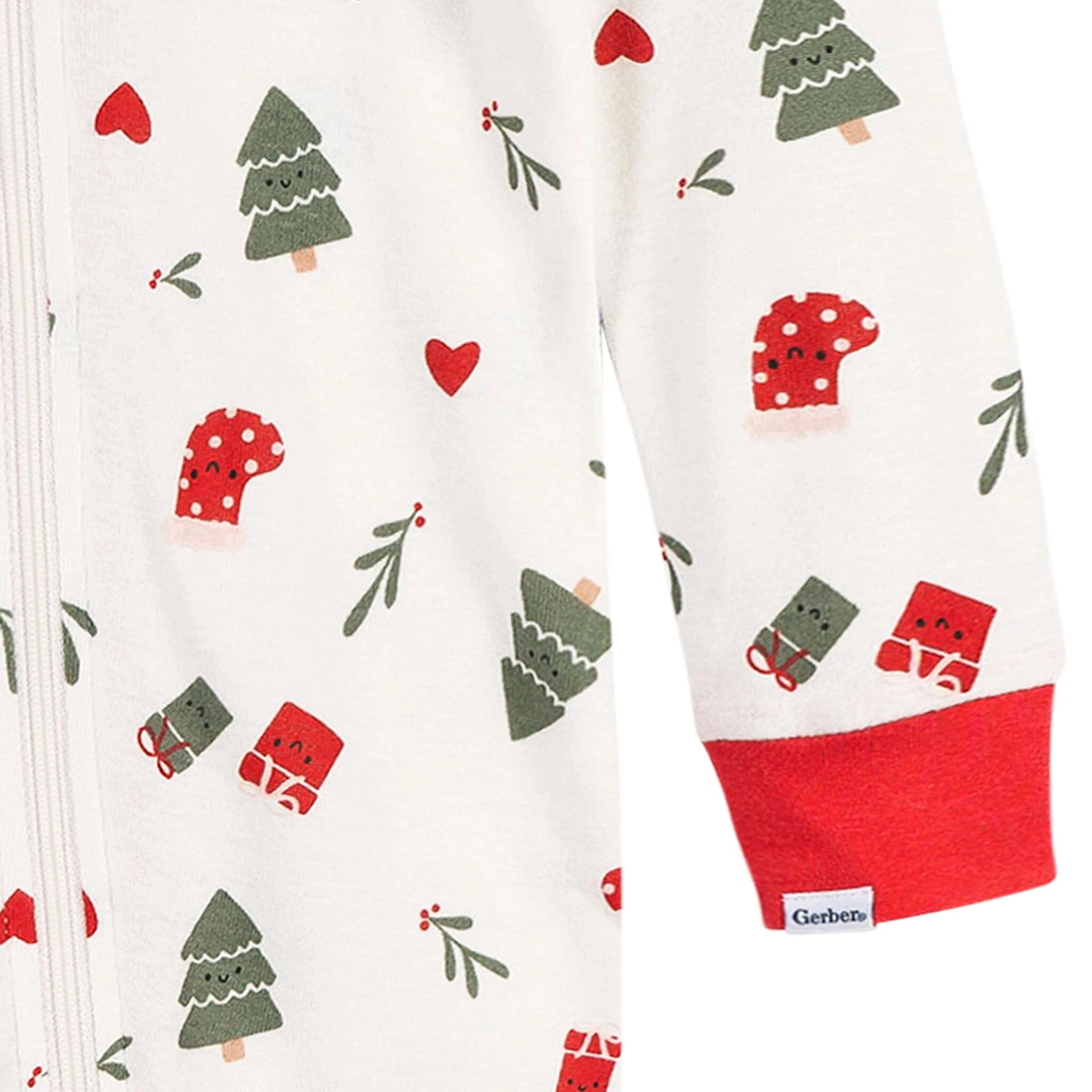 2-Pack Infant & Toddler Girls Ivory Gifts Snug Fitting Footless Pajamas - Image 8