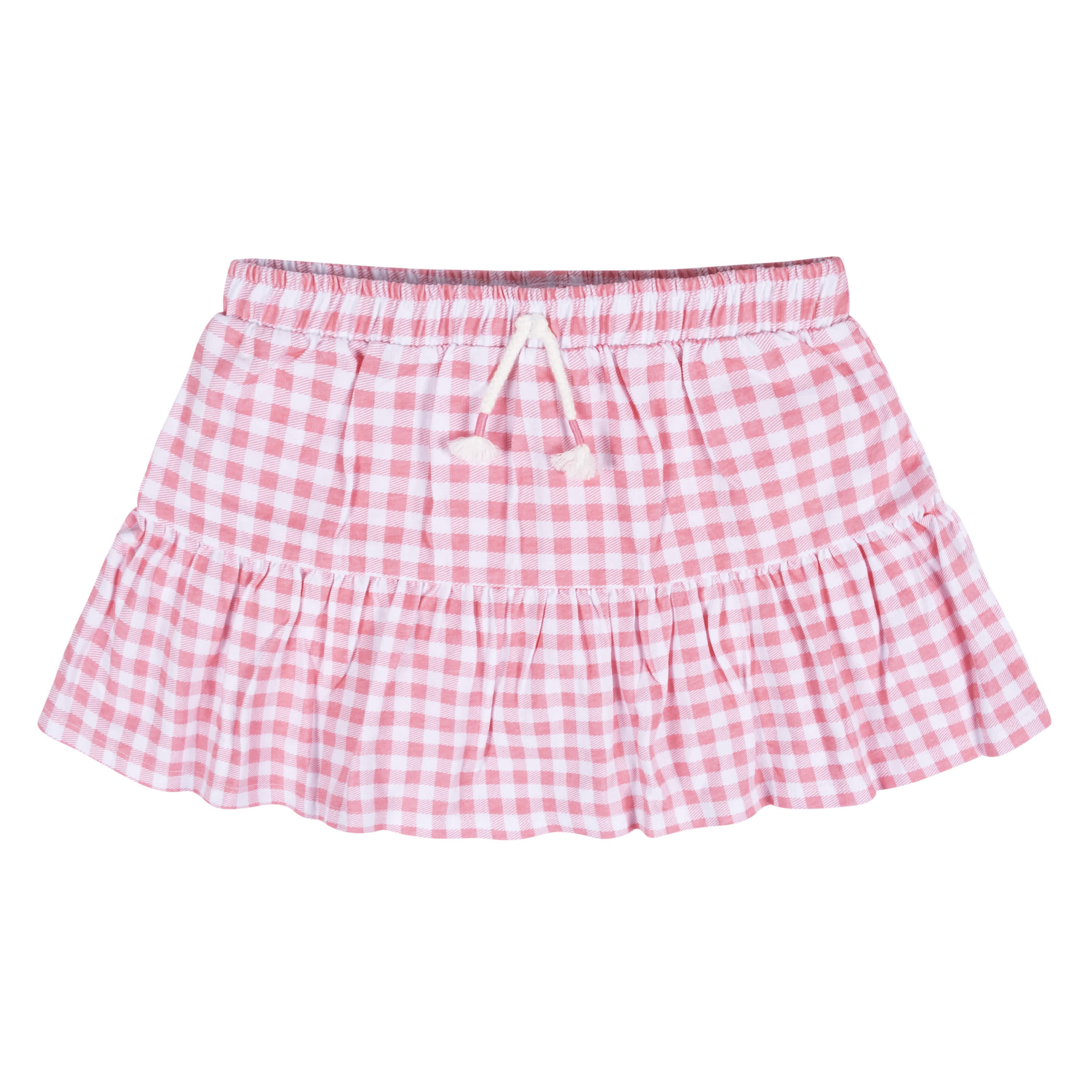2-Pack Infant Girls Pink Floral Skorts - Image 7