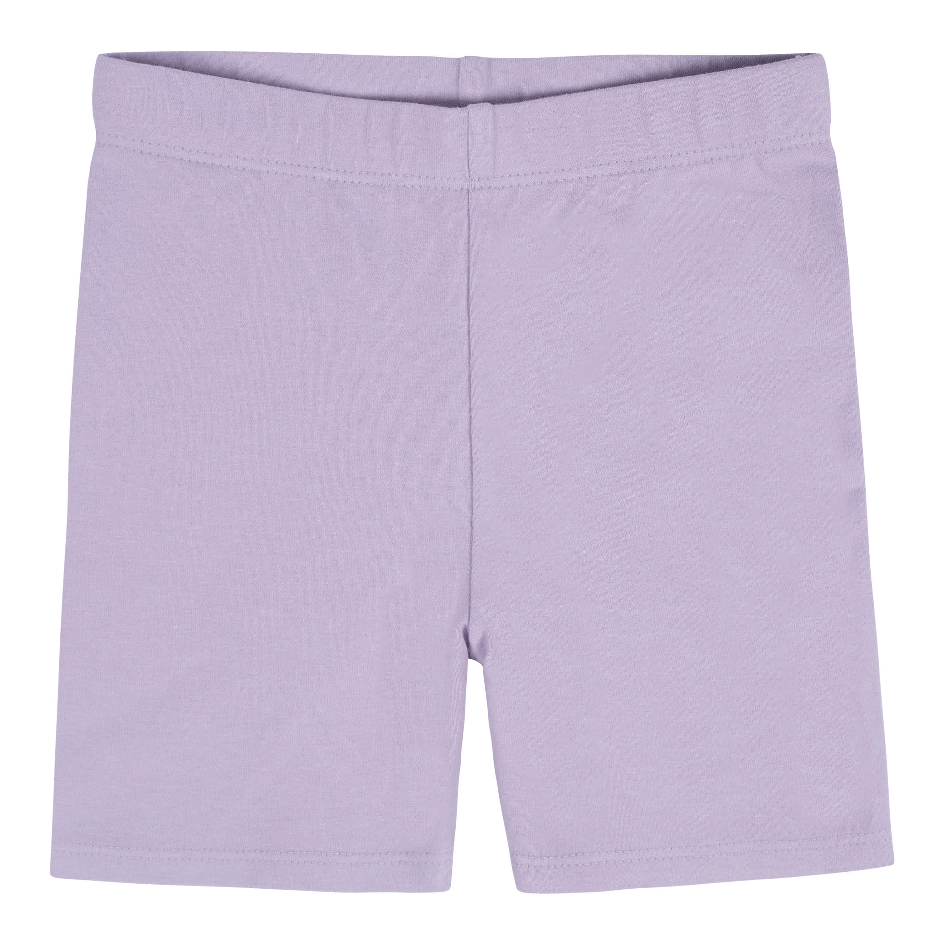 2-Pack Infant Girls Pink & Purple Pull-On Bike Shorts - Image 3