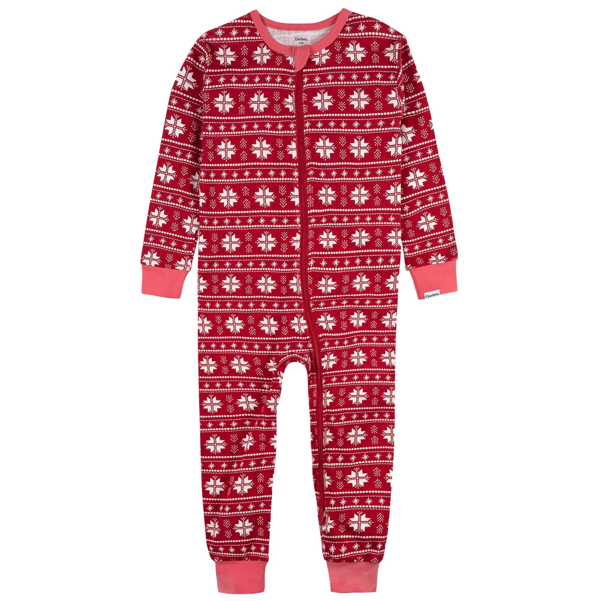 2-Pack Infant & Toddler Girls Ornaments Snug Fit Footless Pajamas - Image 6