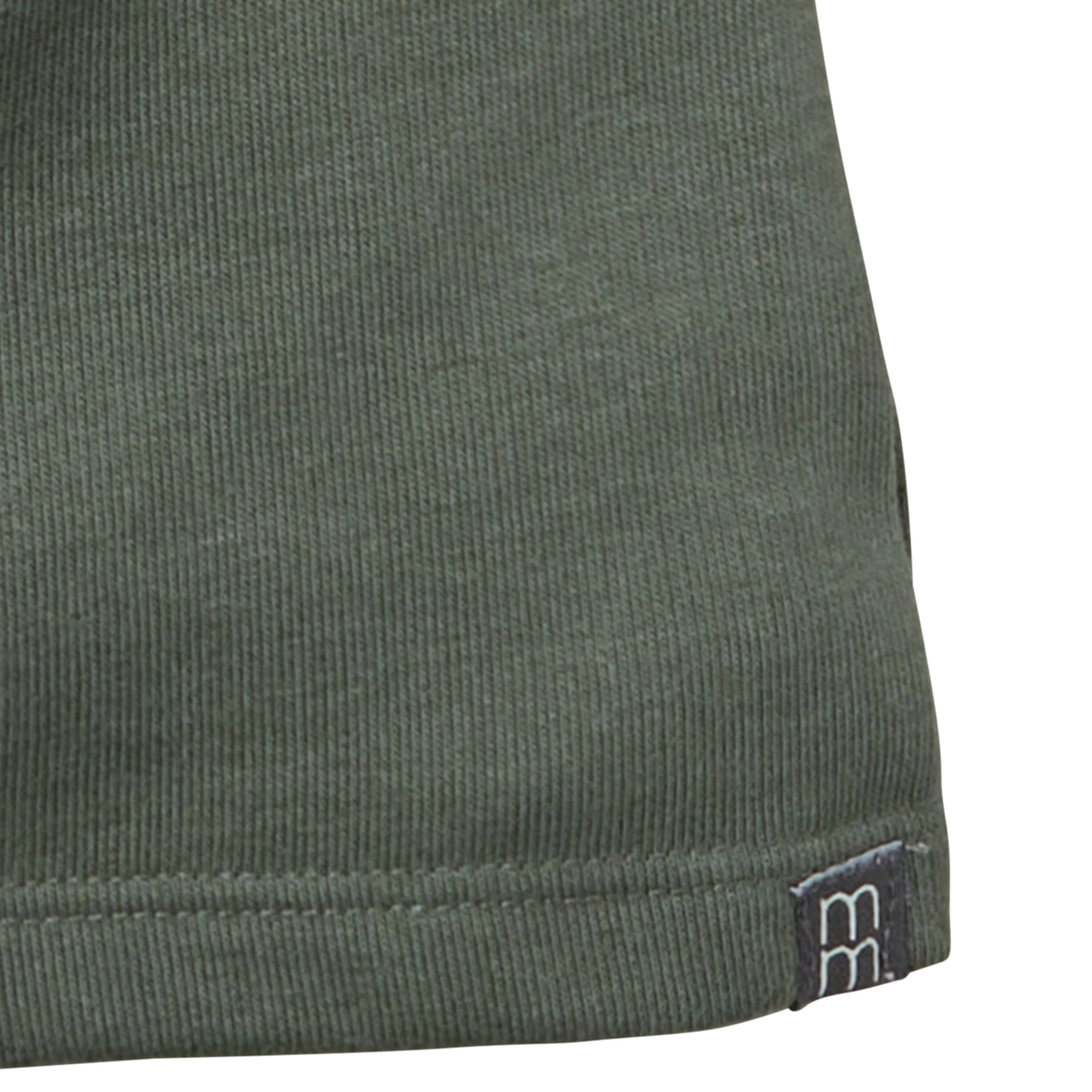 2-Pack Infant & Toddler Boys Dark Green & Light Tan Harem Shorts - Image 9