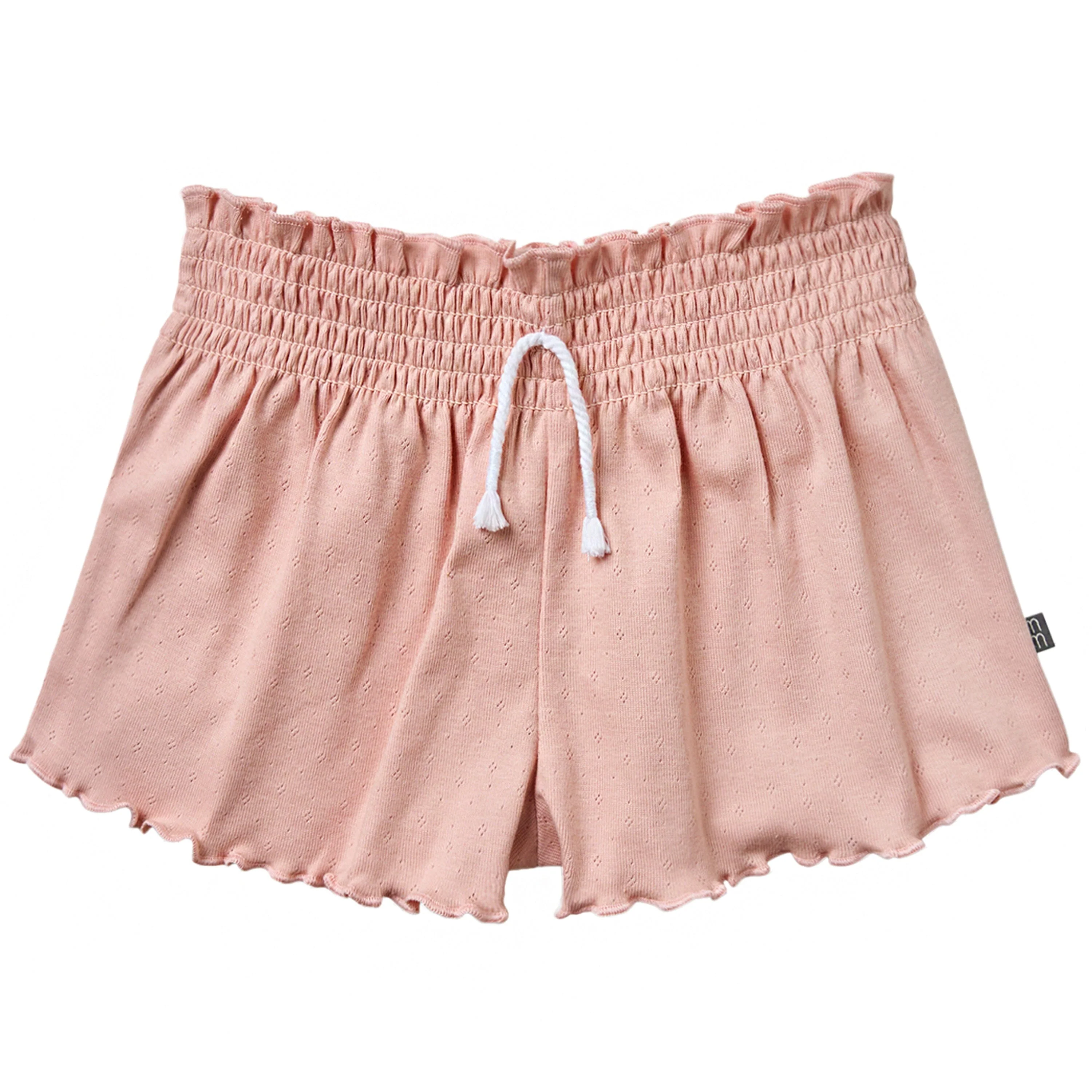 2-Pack Infant & Toddler Girls Rose Smocked Wide Leg Shorts - Image 7
