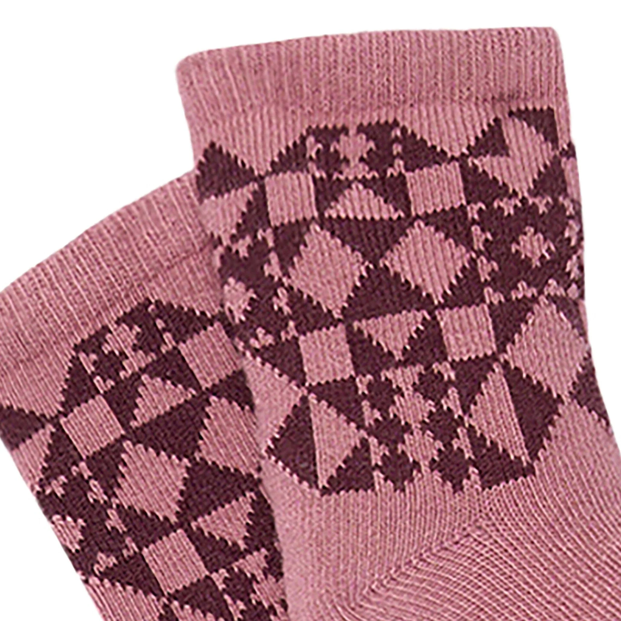 2-Pack Toddler Girls Rose Knit Socks - Image 3