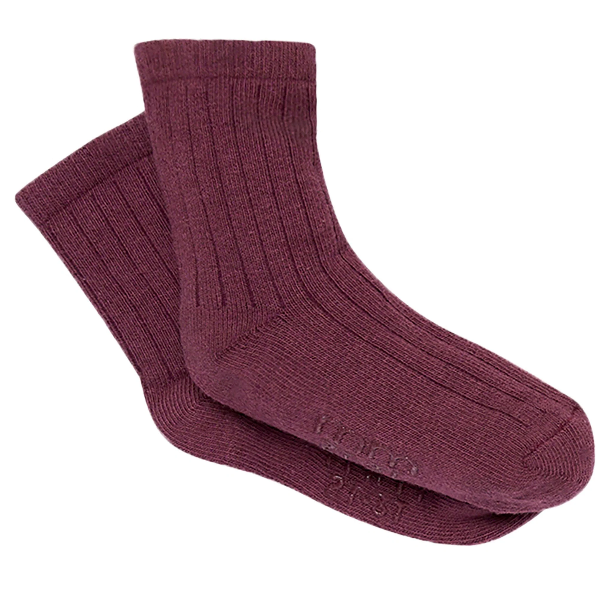 2-Pack Toddler Girls Rose Knit Socks - Image 5